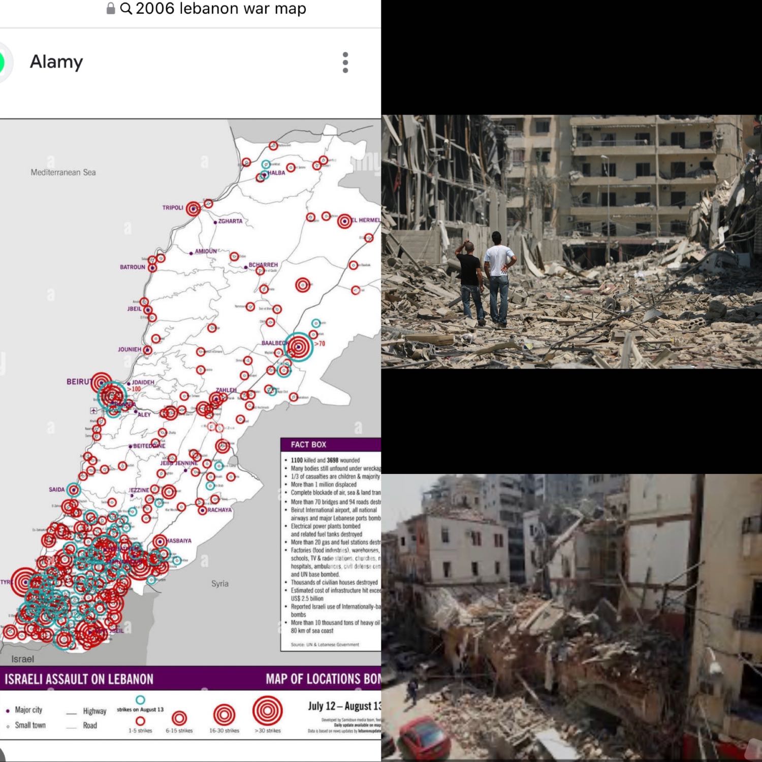 Family vacation turns into War 🇱🇧vs🇮🇱 “ Death, Devastation, And Destruction”