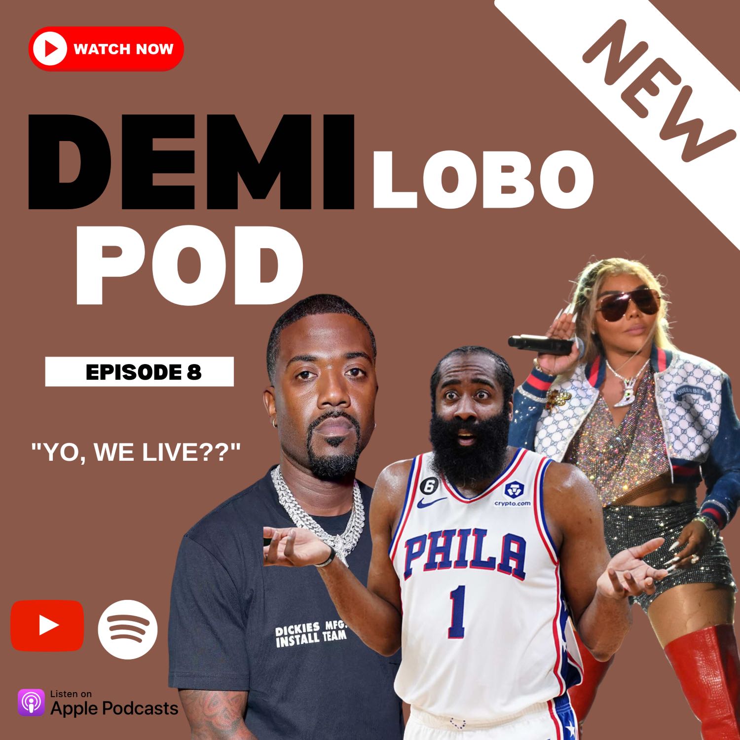 The Demi Lobo Podcast  Episode 8 | Yo, We Live? podcast artwork