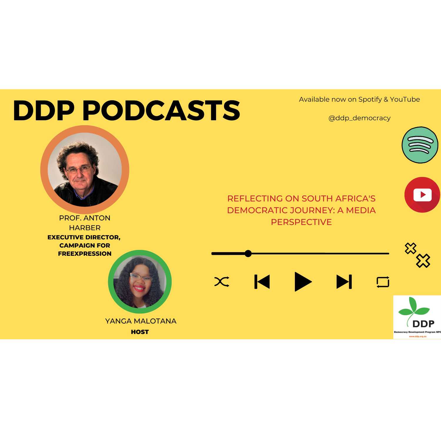 Reflecting on South Africa's Democratic Journey: A Media Perspective episode artwork