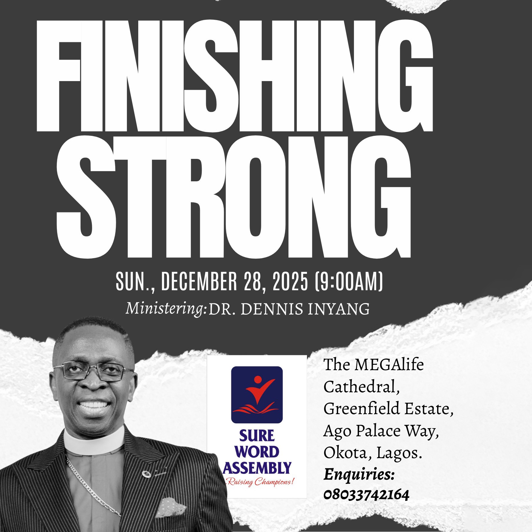 A Word from Dr. Dennis Inyang