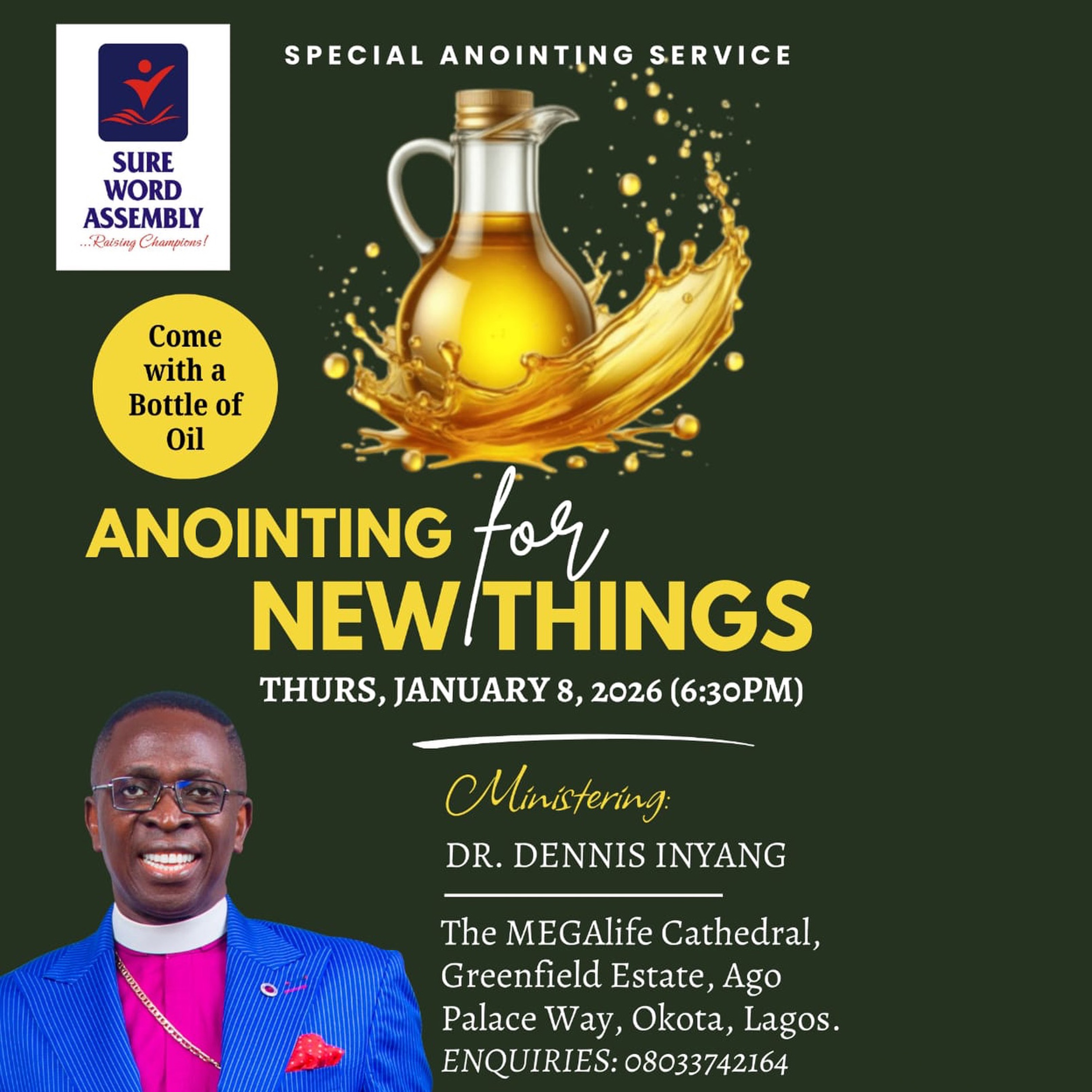 A Word from Dr. Dennis Inyang