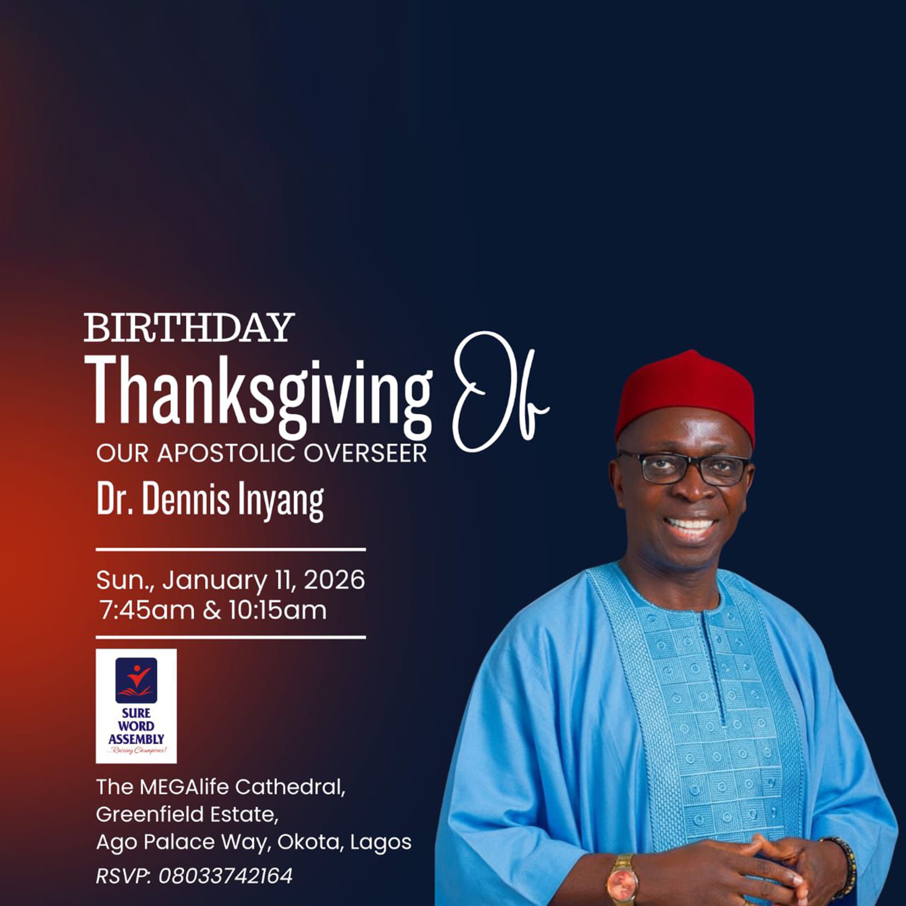 A Word from Dr. Dennis Inyang