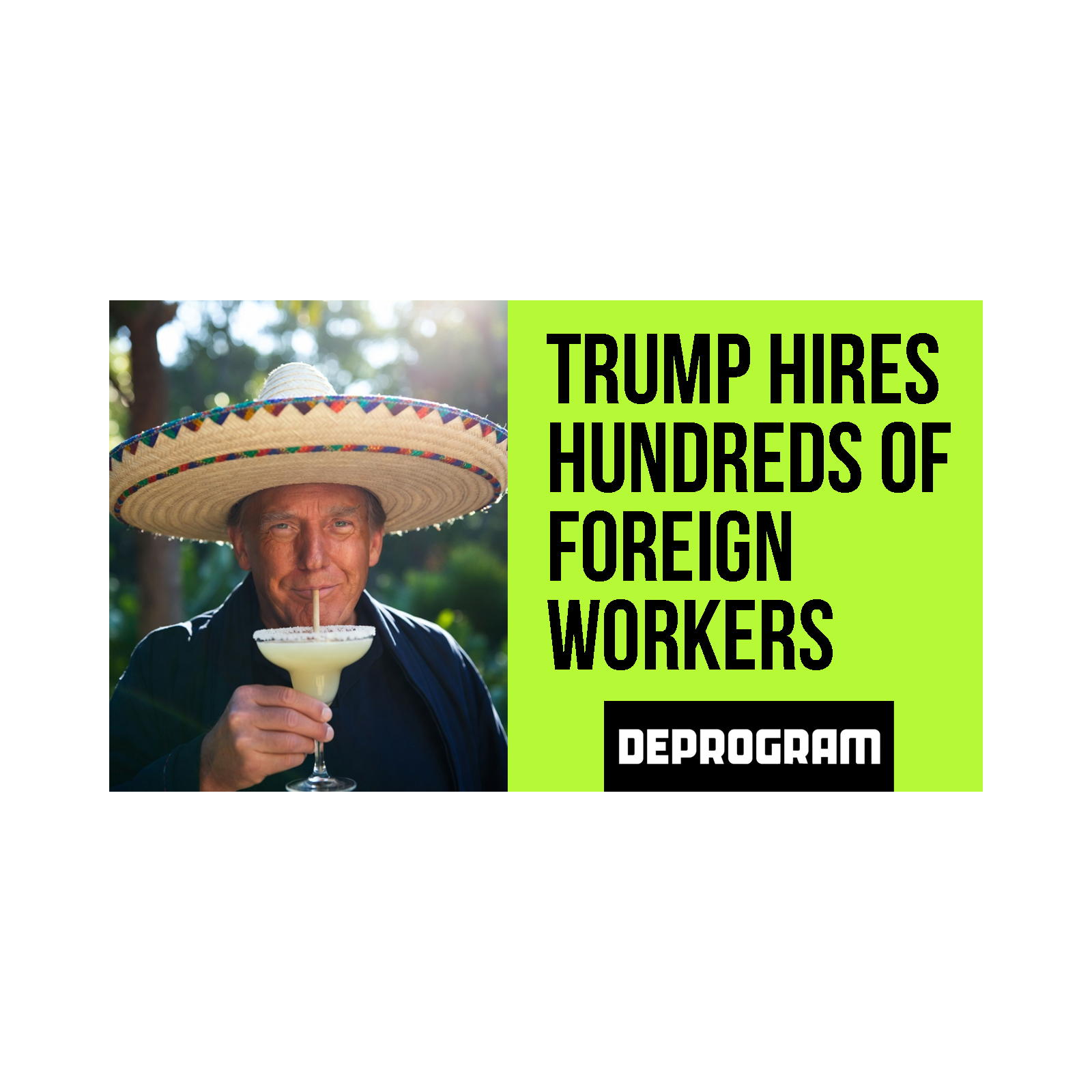 DeProgram with Ted Rall and John Kiriakou: “Trump Snubs US Workers at Mar-a-Lago”