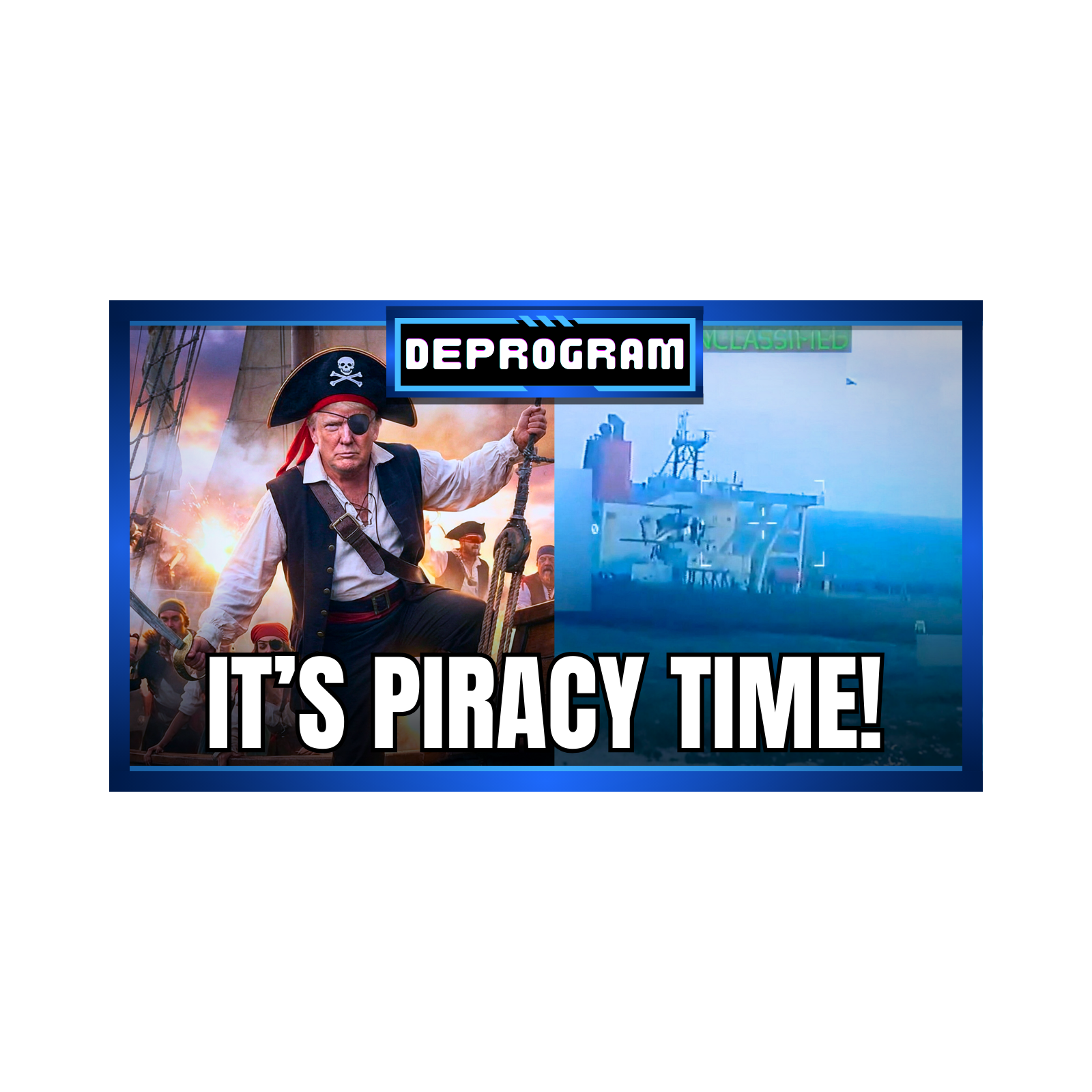 It’s Piracy Time! | DeProgram with Ted Rall and John Kiriakou