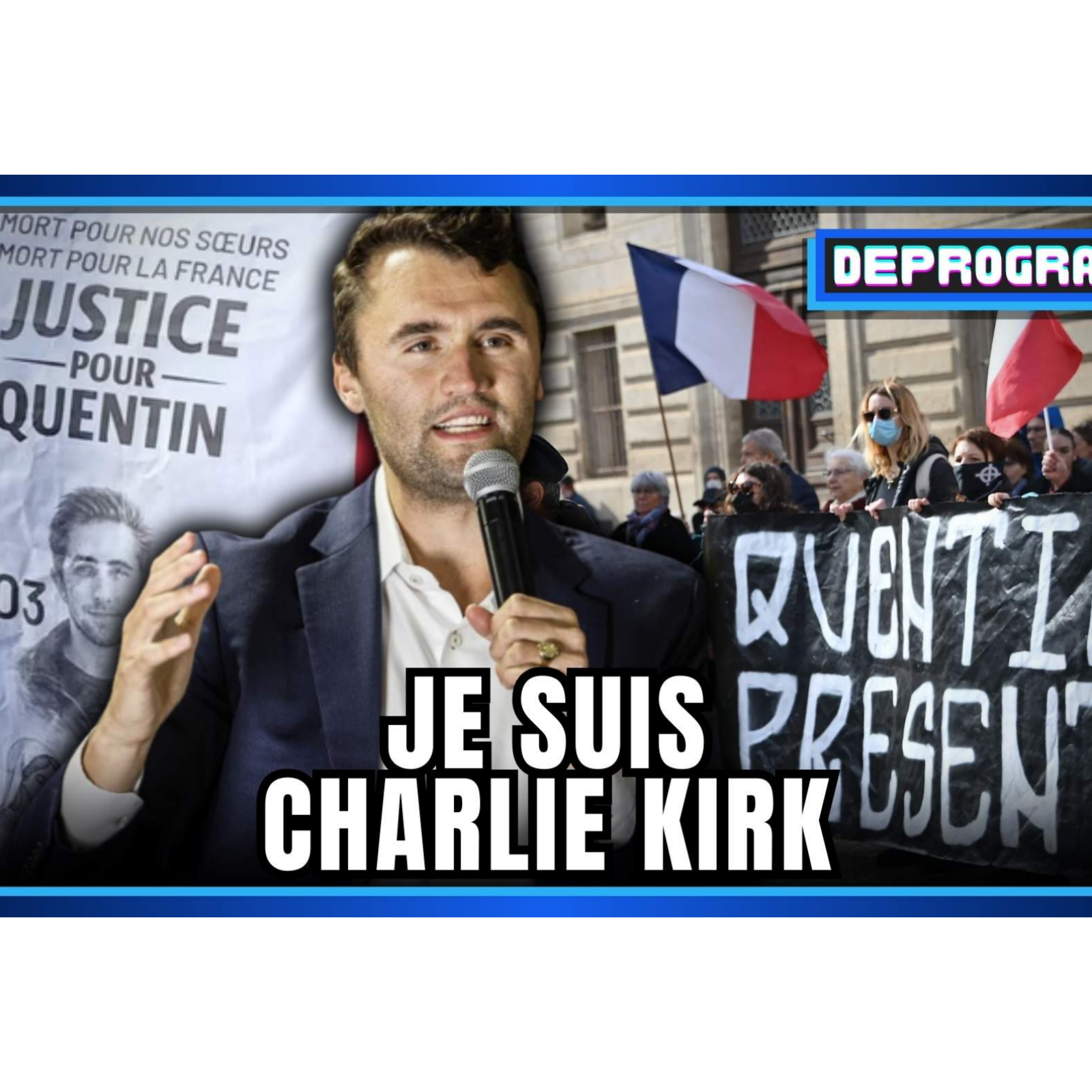 Je Suis Charlie Kirk | DeProgram with Ted Rall and John Kiriakou