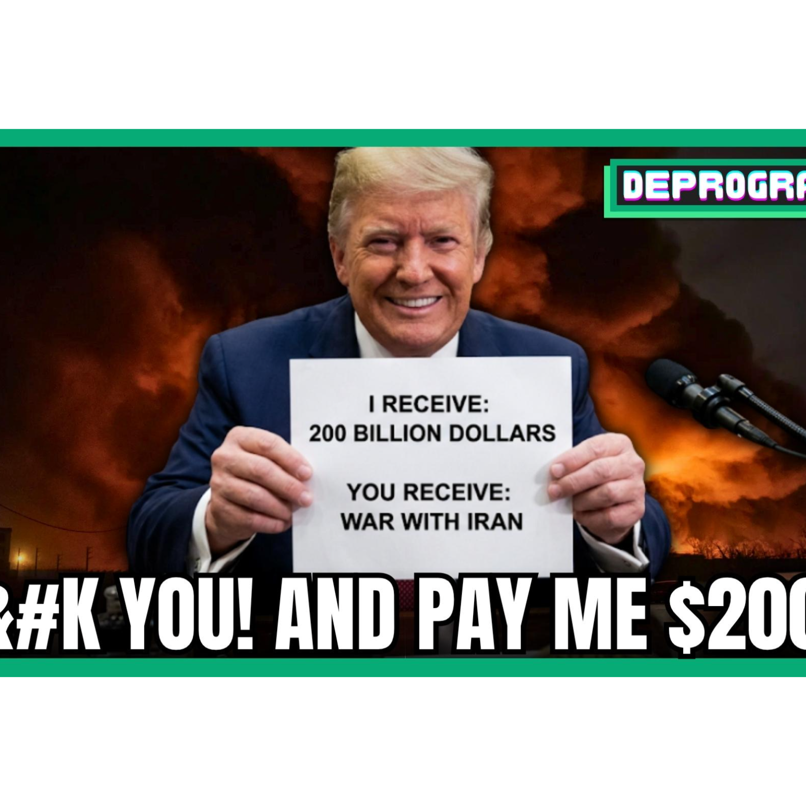 F&#k You! And Pay Me $200 Billion | DeProgram with Ted Rall and John Kiriakou