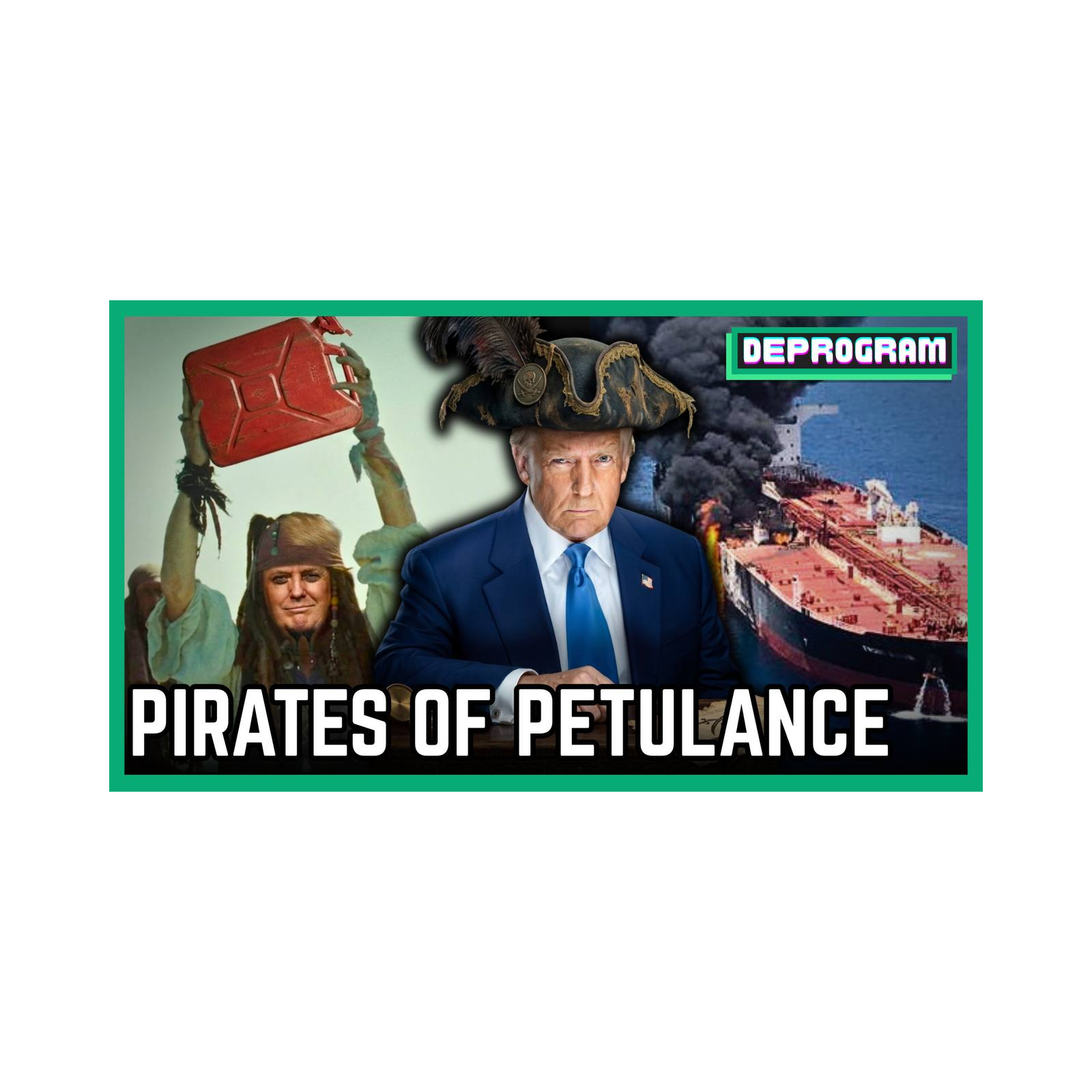 Pirates of Petulance | DeProgram with Ted Rall and Jamarl Thomas