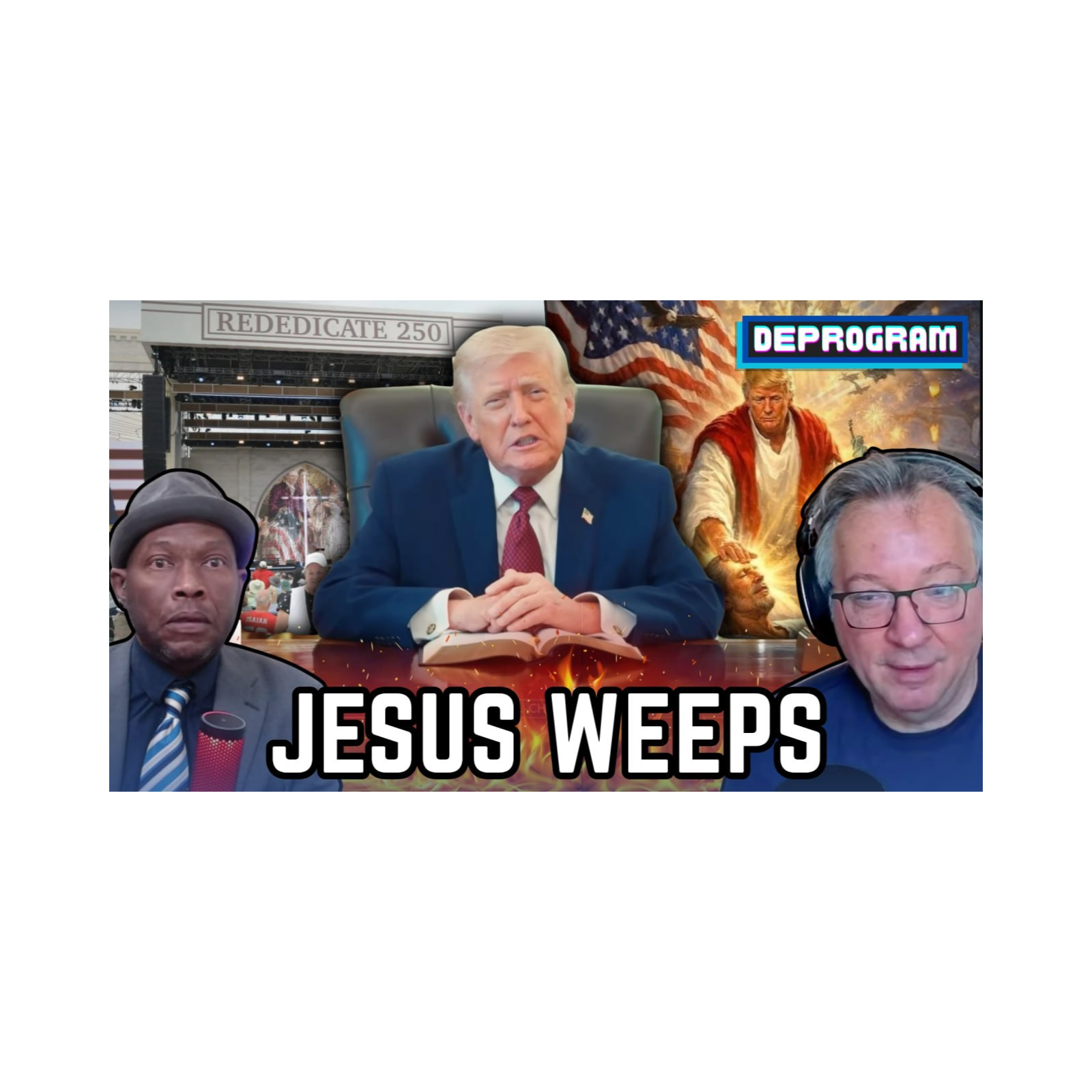 Jesus Weeps | DeProgram with Ted Rall and Jamarl Thomas