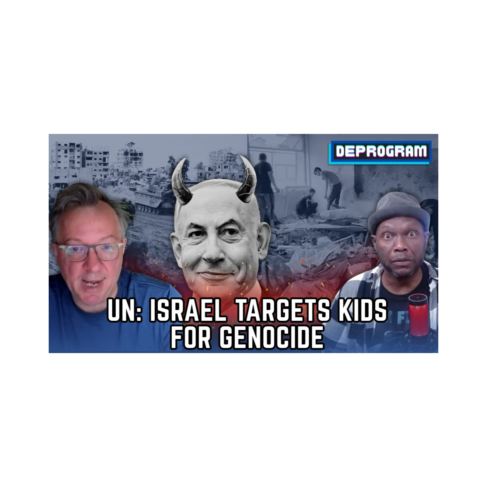 UN: Israeli Targets Kids for Genocide | DeProgram with Ted Rall and Jamarl Thomas episode artwork
