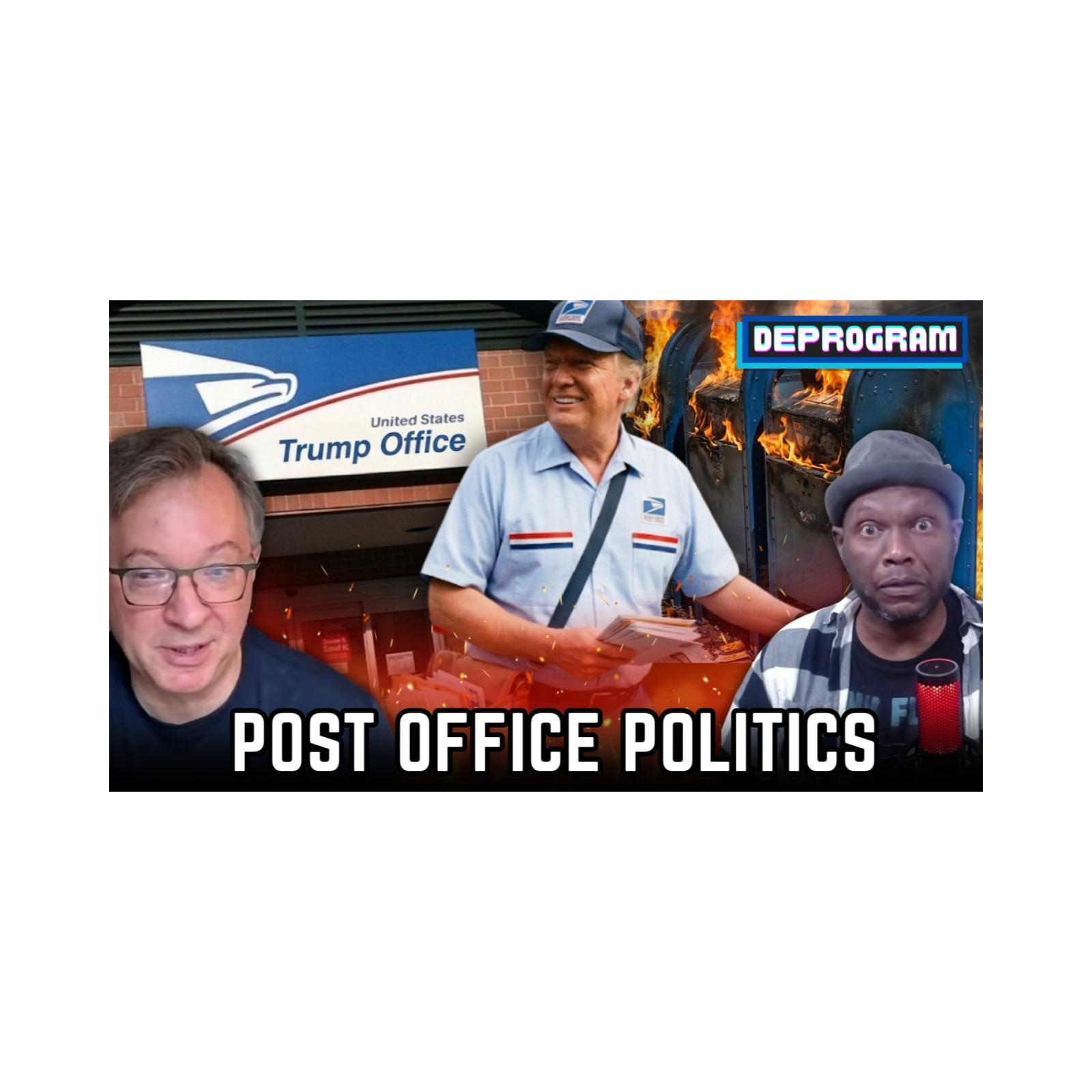 Post Office Politics | DeProgram with Ted Rall and Jamarl Thomas episode artwork