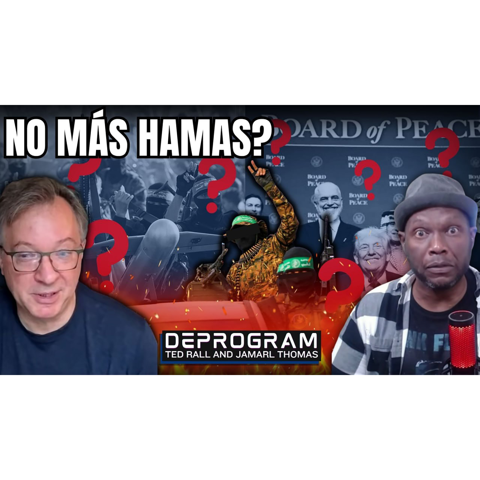 Hamas Dissolves Its Gaza Government | DeProgram with Ted Rall and Jamarl Thomas episode artwork