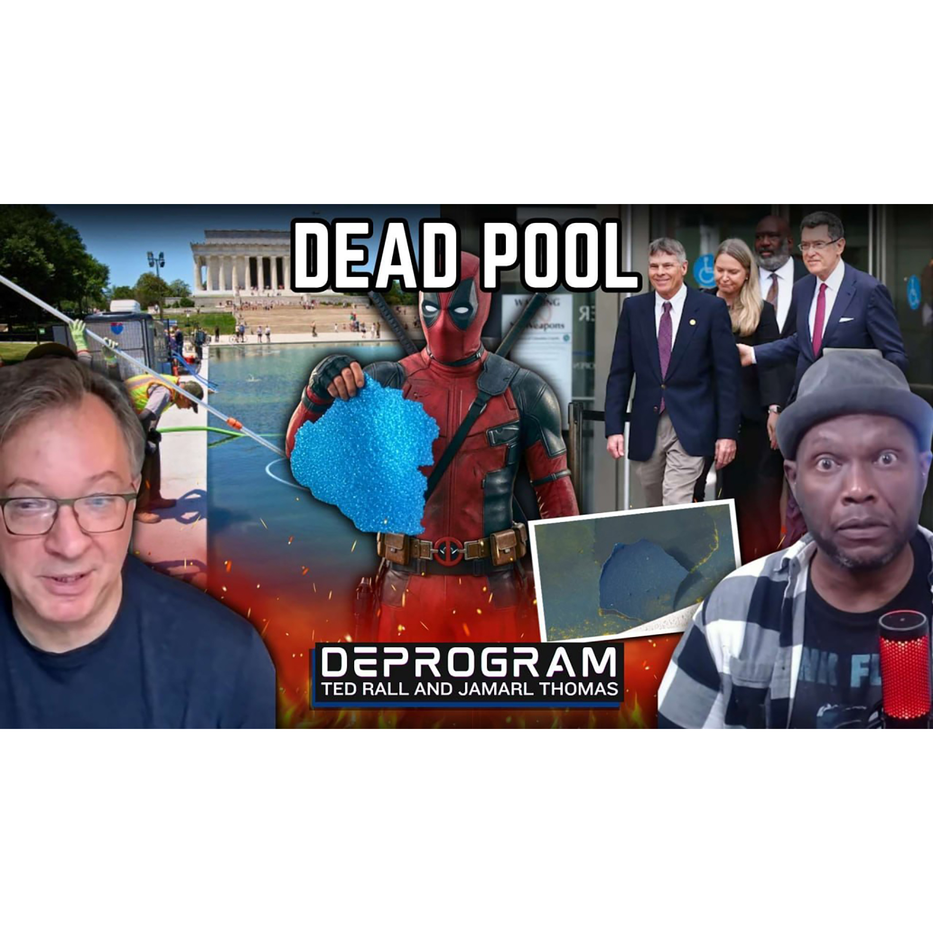 Former Olympic Athlete in Court for Reflecting Pool Vandalism | DeProgram with Ted Rall and Jamarl Thomas