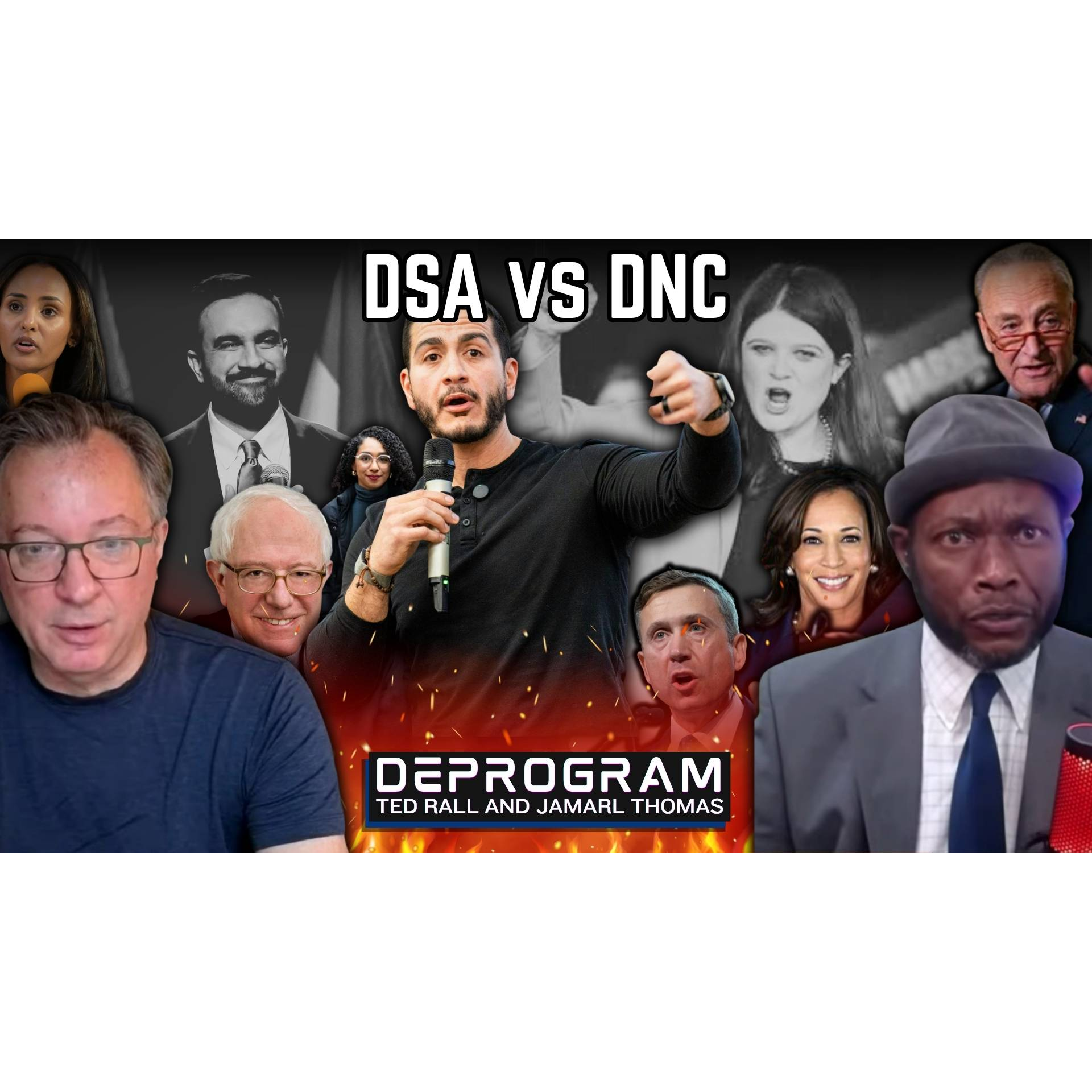 DSA vs. DNC | DeProgram with Ted Rall and Jamarl Thomas