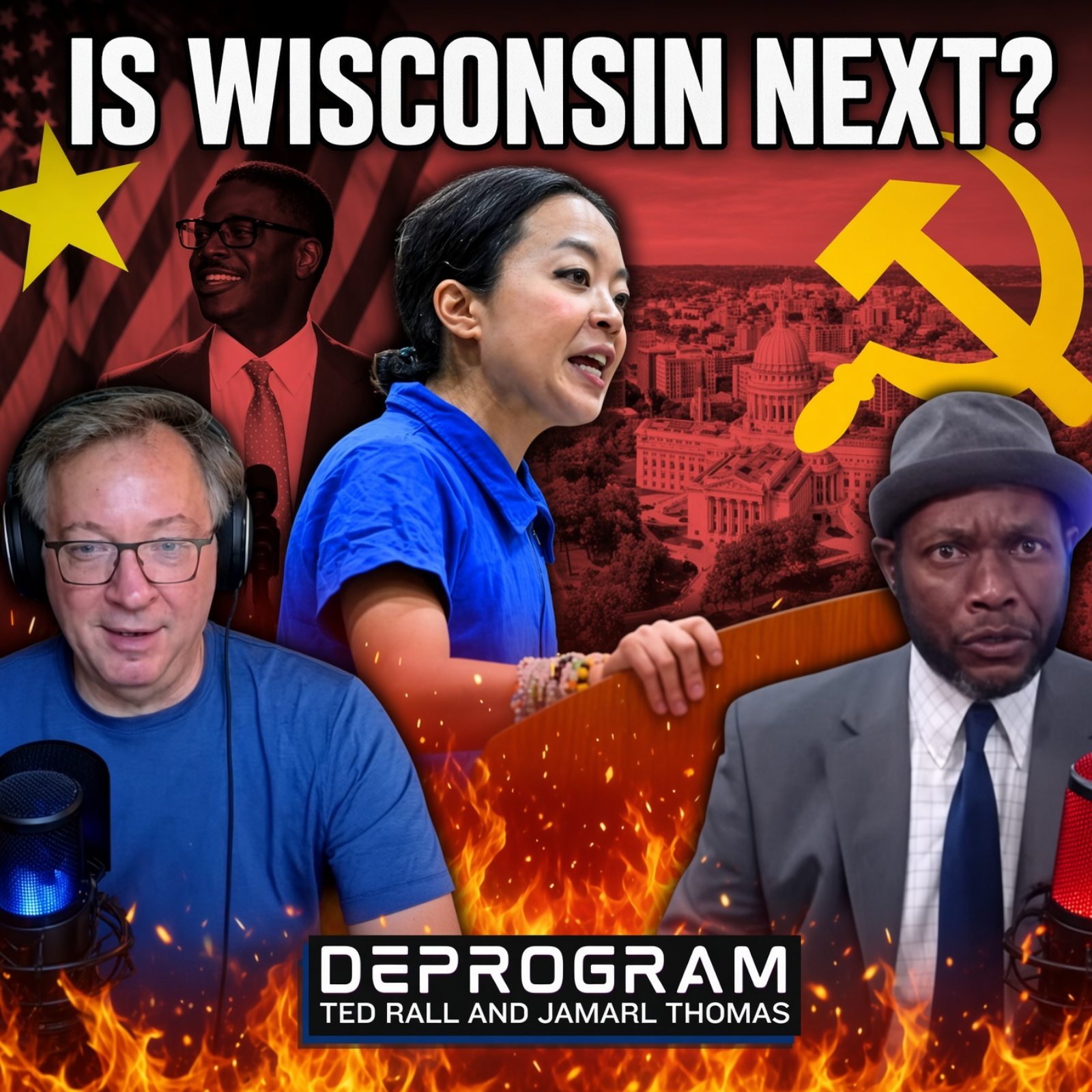 Centrist Dems Struggle to Stop Progressive Francesca Hong | DeProgram with Ted Rall and Jamarl Thomas