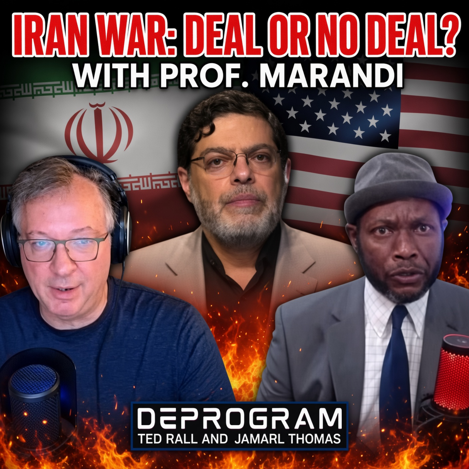 Iran War: Deal or No Deal? | DeProgram with Ted Rall and Jamarl Thomas