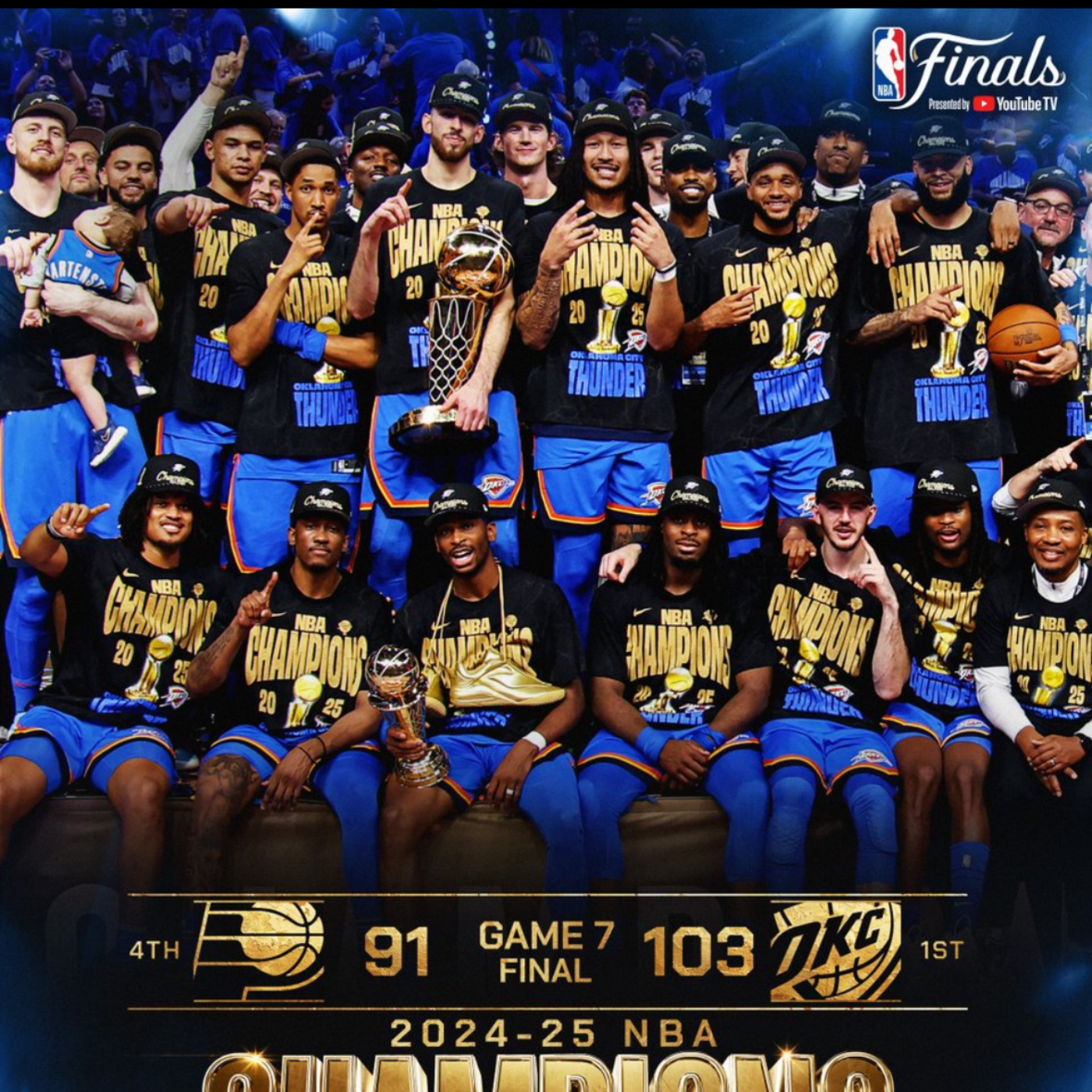 okc won the nba finals and i'm the only one celebrating lol