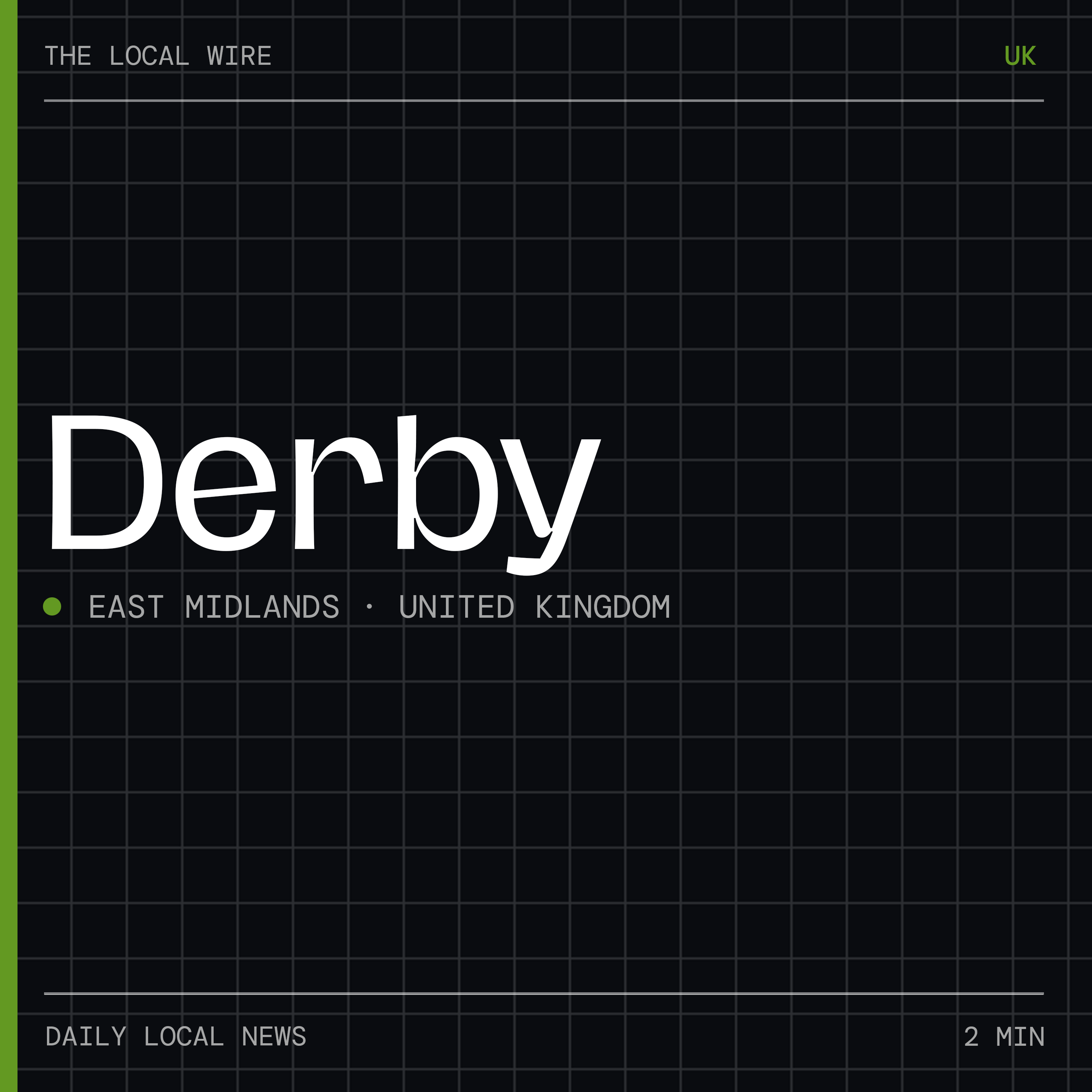Derby News Today | 2 Min | The Local Wire