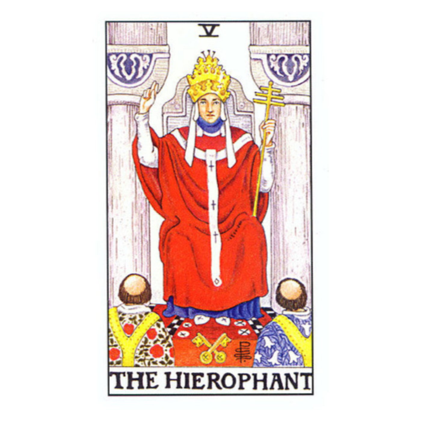 第七十六集：育成占卜師—塔羅（6）- 教皇/教宗  （The Hierophant）- V episode artwork