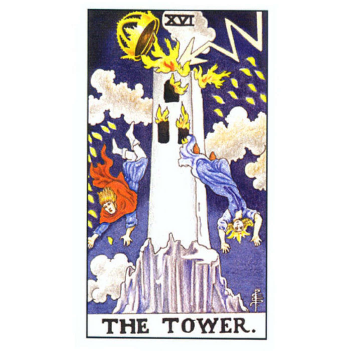 第九十六集：育成占卜師—塔羅（17）- （高）塔（The Tower ）— XVI episode artwork