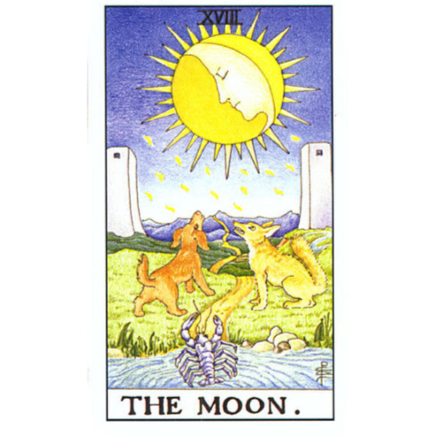 第一百零一集：育成占卜師—塔羅（19）-  月亮（The Moon）— XVIII episode artwork