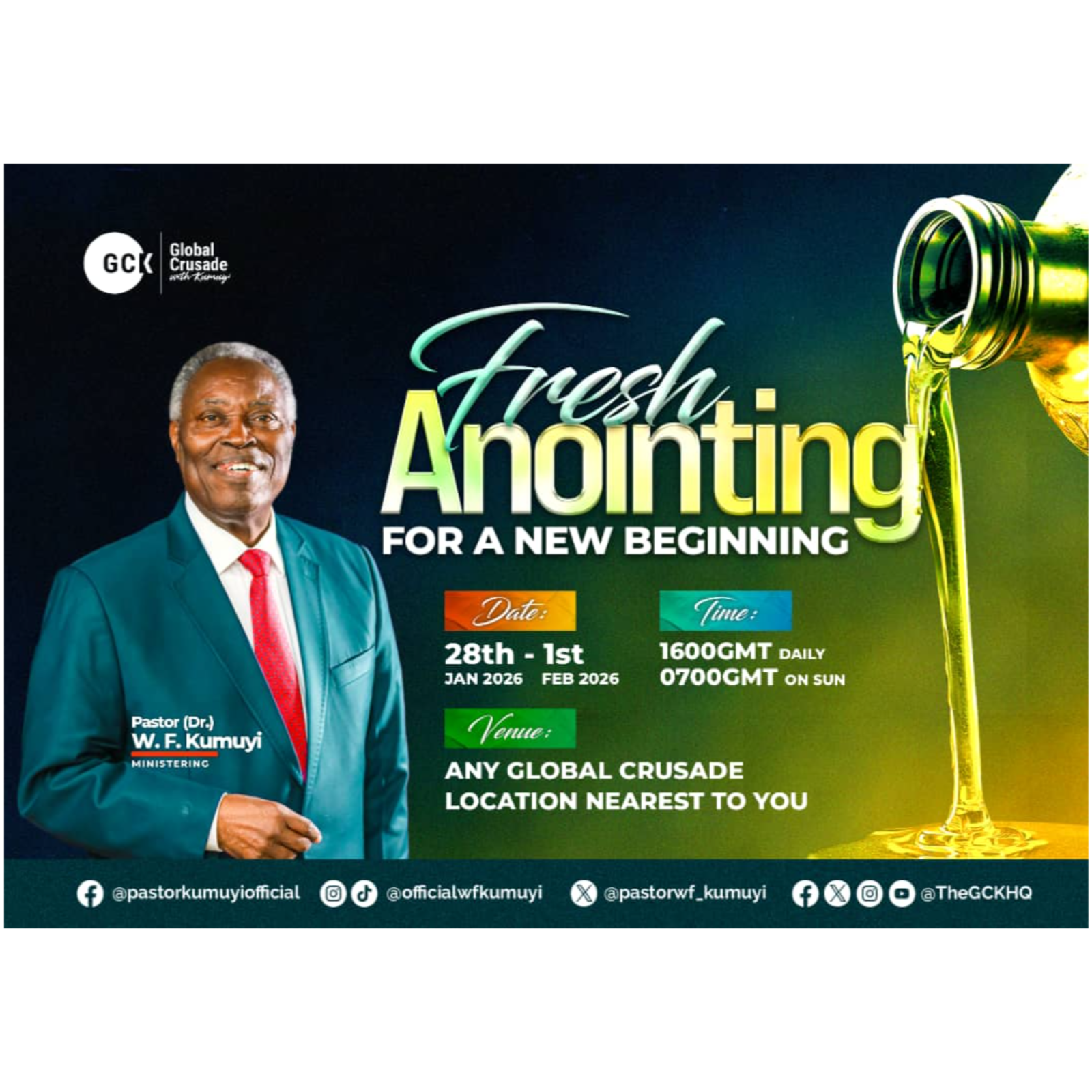 New Year by the New Anointing