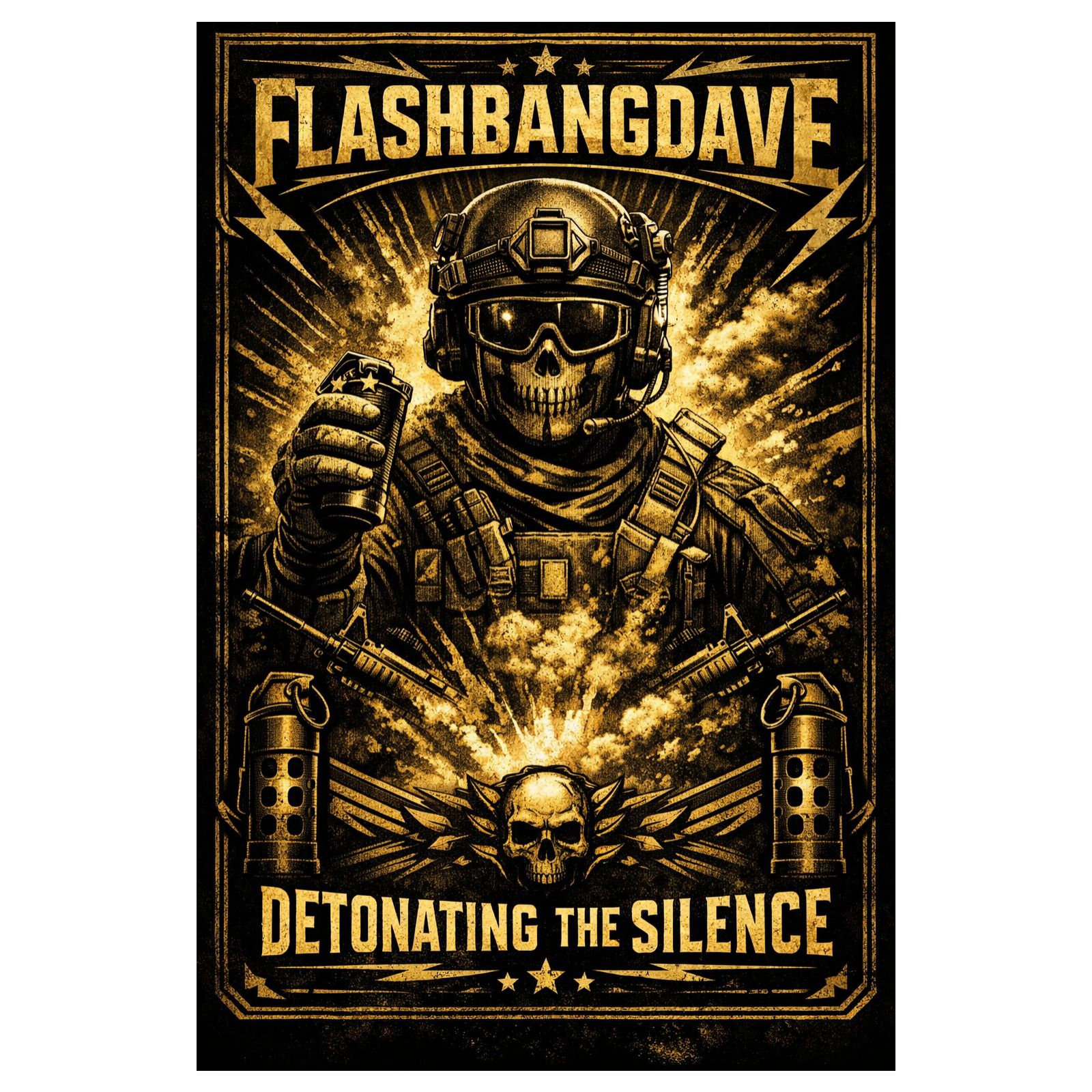 Detonating The Silence cover art