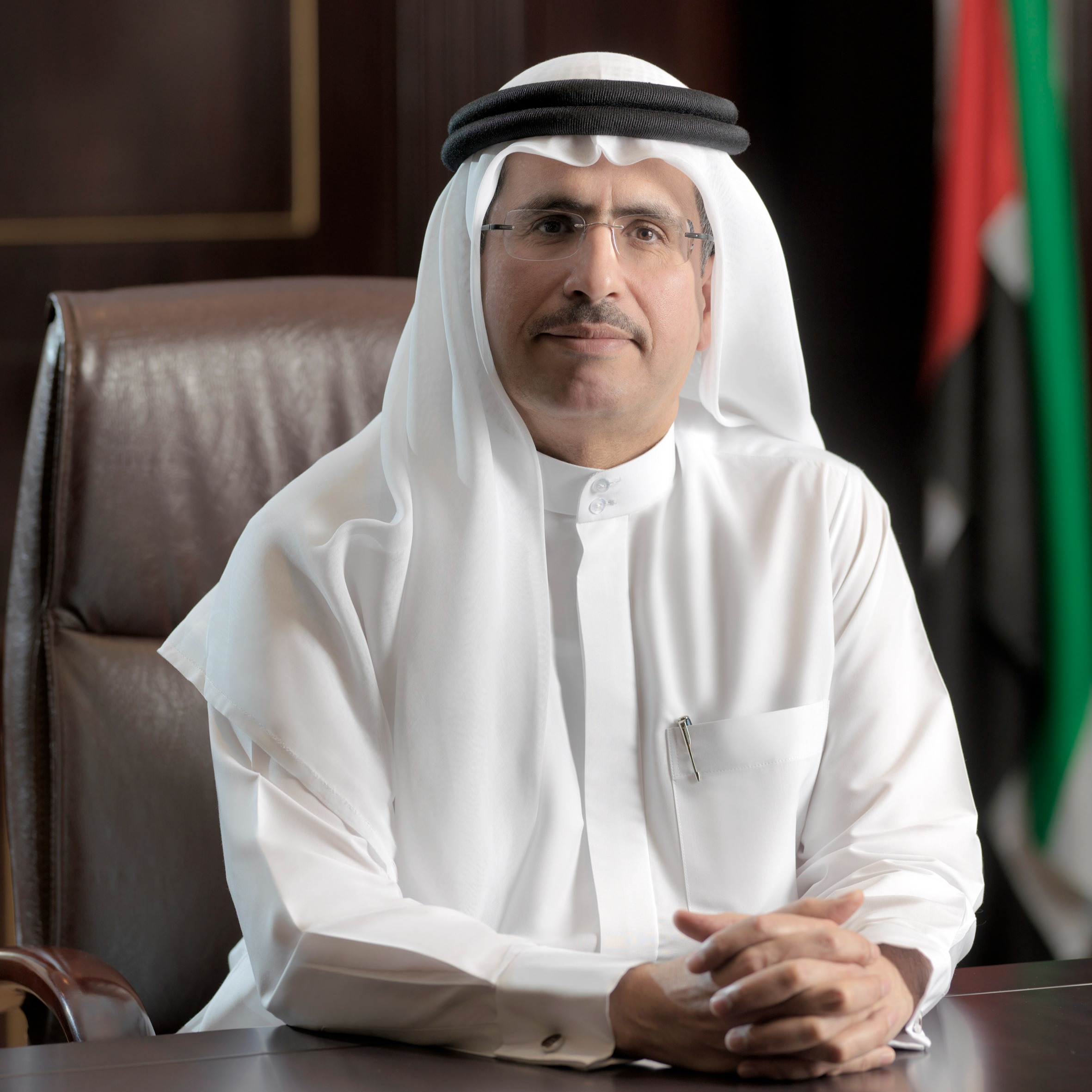 Quote by HE Saeed Mohammed Al Tayer, MD & CEO of DEWA, on Emirati Women’s Day 2025 episode artwork