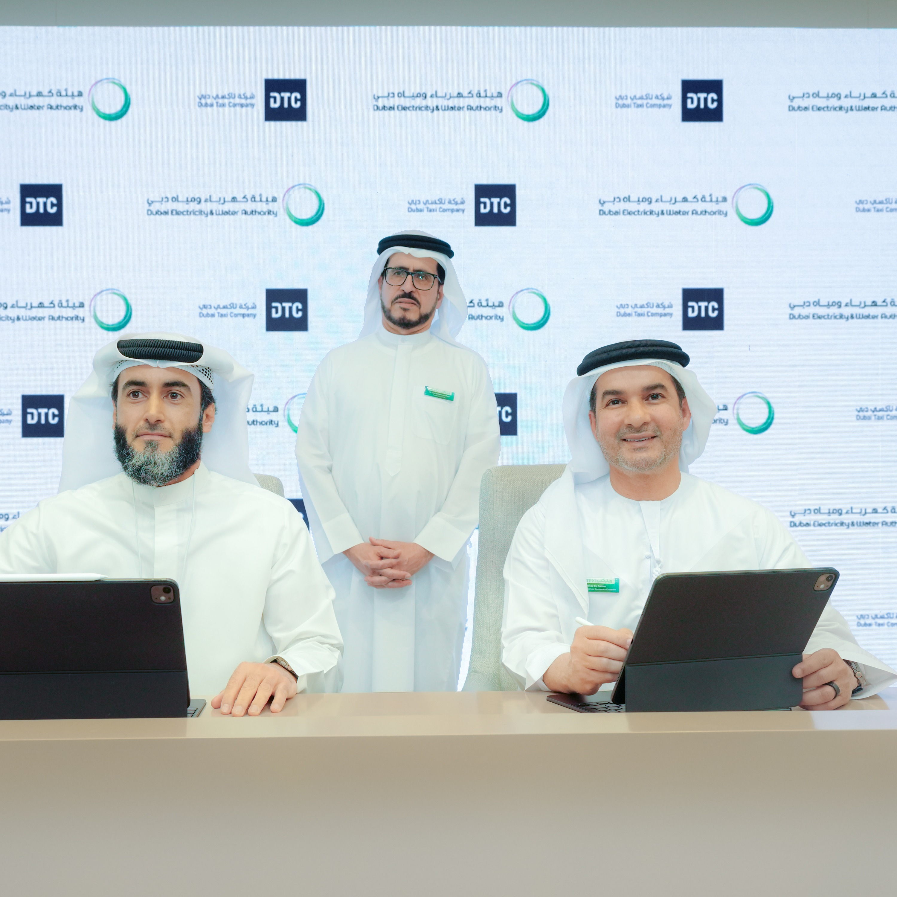  DEWA and Dubai Taxi Company sign contract to deploy ultra-fast EV charging stations for Dubai Taxi fleet •	The contract was signed during WETEX 2025 episode artwork