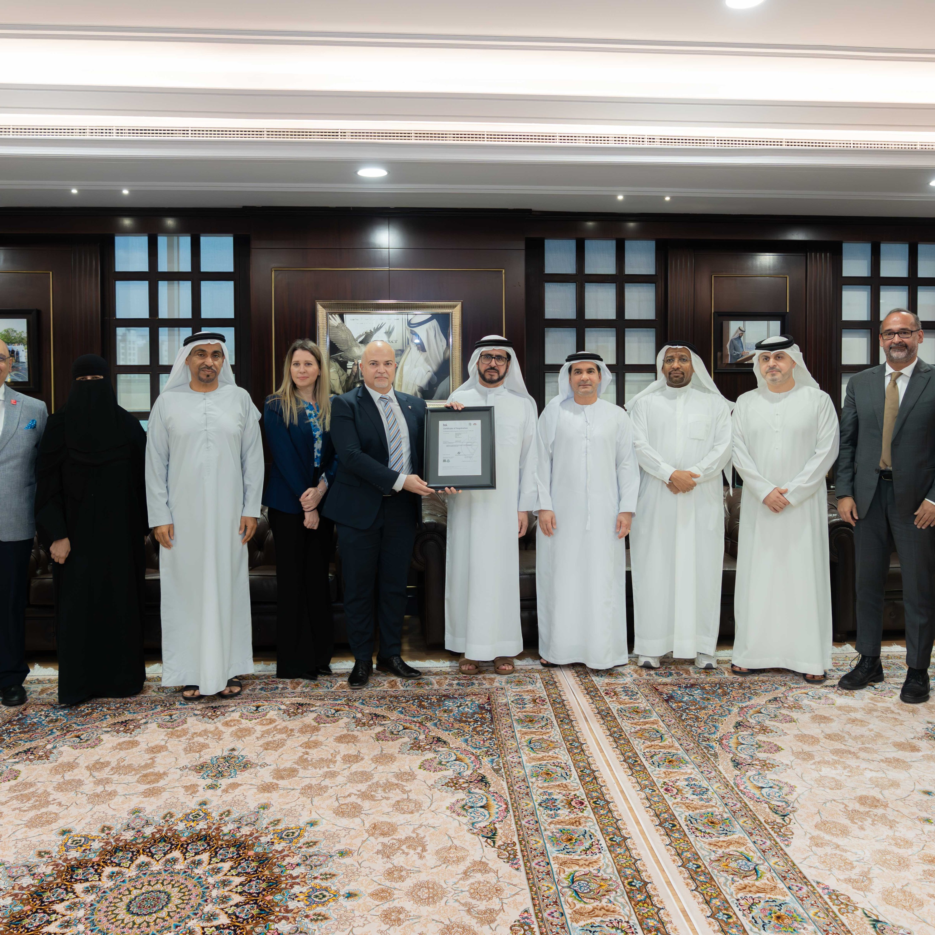 الأولى عالمياً في قطاع المؤسسات الخدماتية هيئة كهرباء ومياه دبي تنال شهادة المعيار العالمي لسعادة الموظفين ورفاهيتهم مسجلة 97.50% episode artwork