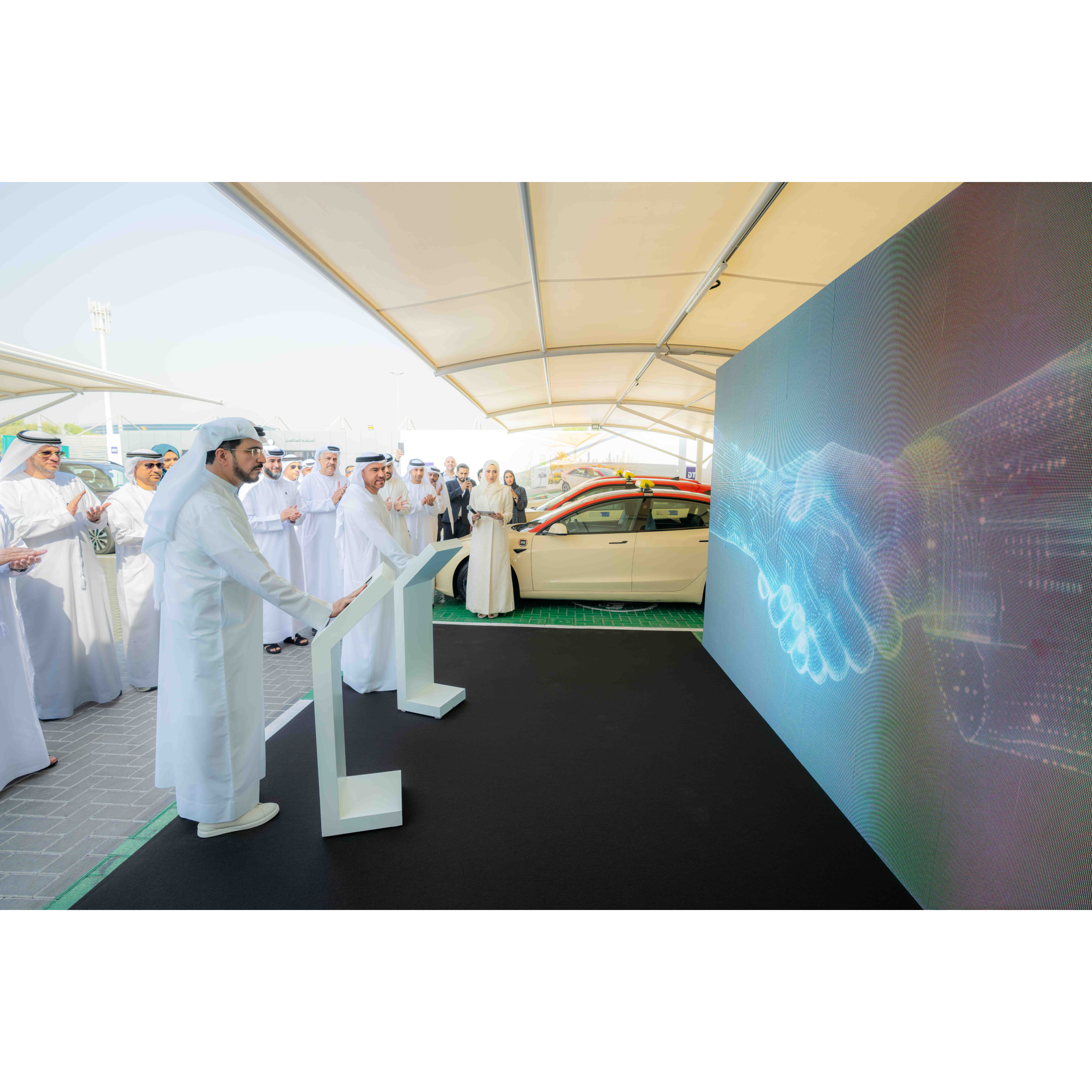 DEWA and Dubai Taxi Company inaugurate Dubai's first ultra-fast EV charging hub for DTC’s electric taxi fleet episode artwork