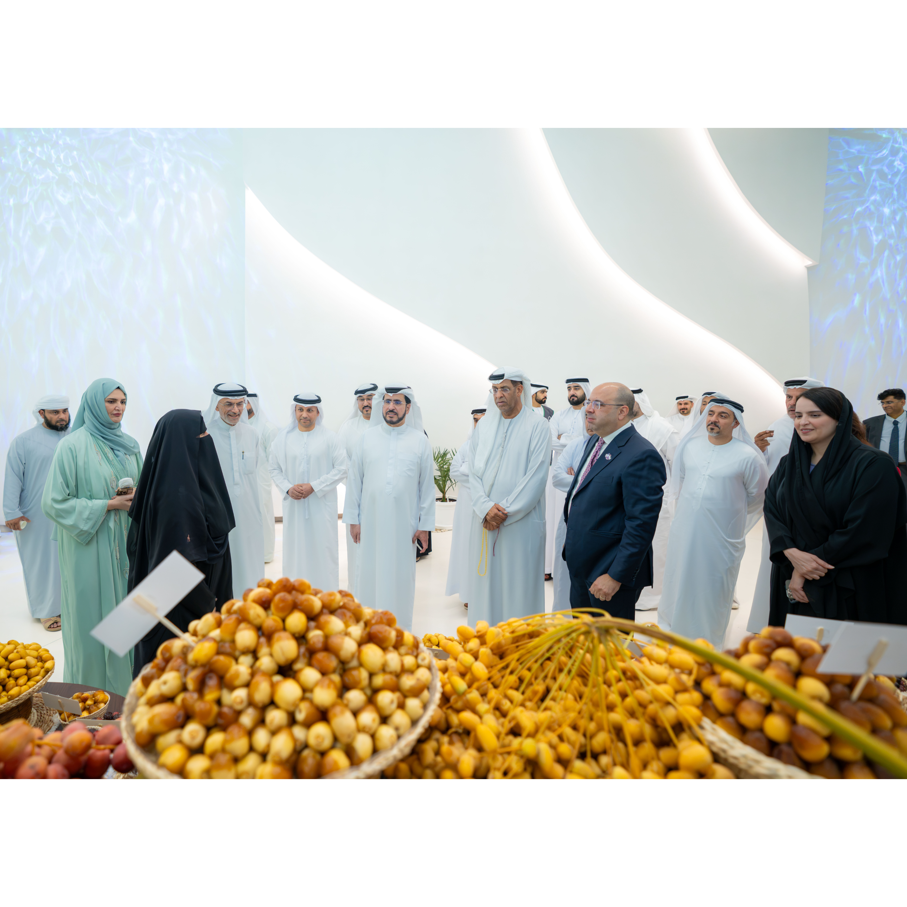 DEWA employees celebrate authentic Emirati heritage during Rutab Season exhibition at Al Shera’a episode artwork