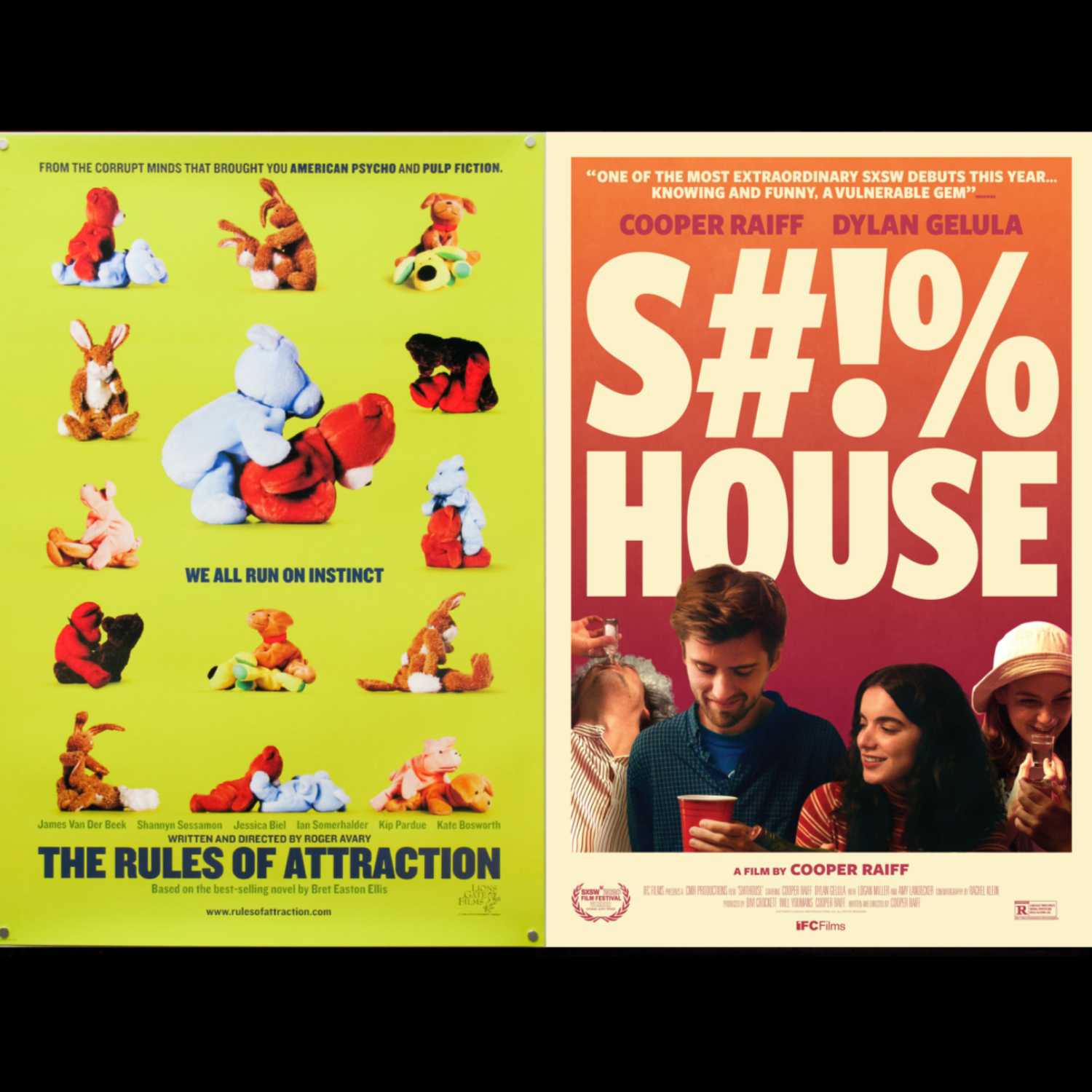 Rules of Attraction & Shithouse
