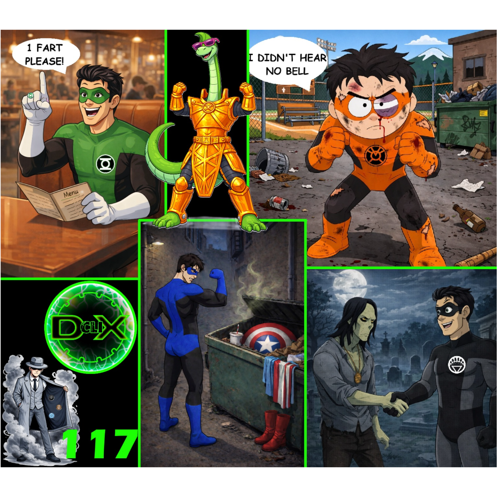 D-Generation cliX Podcast - 117 - 2026: Pulp Odyssey - The Destroyed Legacy of the Smashed Lantern episode artwork