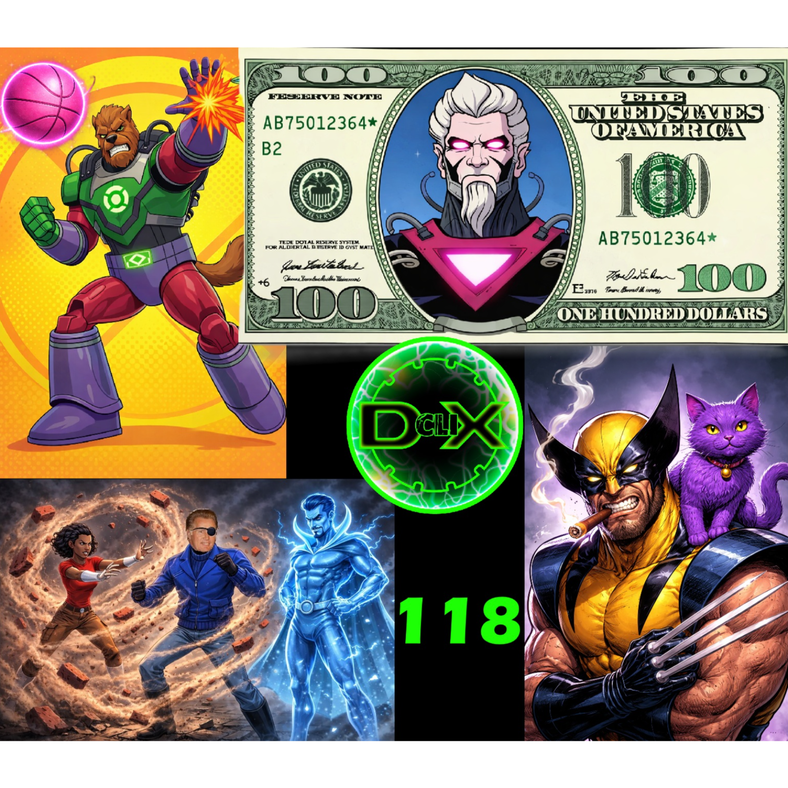 D-Generation cliX Podcast - 118 - 2026: Pulp Odyssey - 97 Strange X-men Tales episode artwork