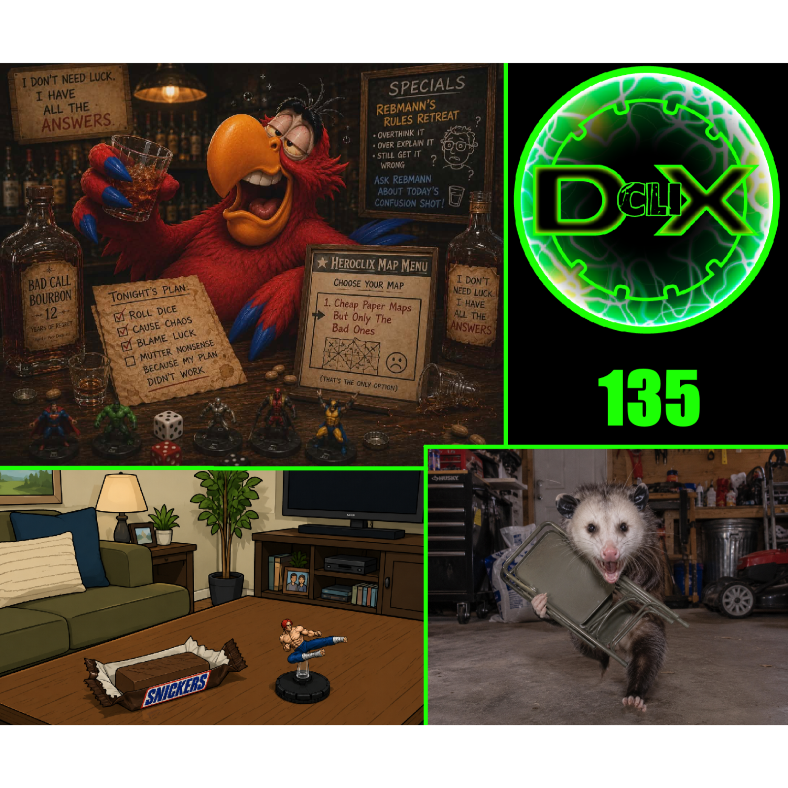 D-Generation cliX Podcast - 135 - Giveaways, Punishments, and Treats For My Cats episode artwork