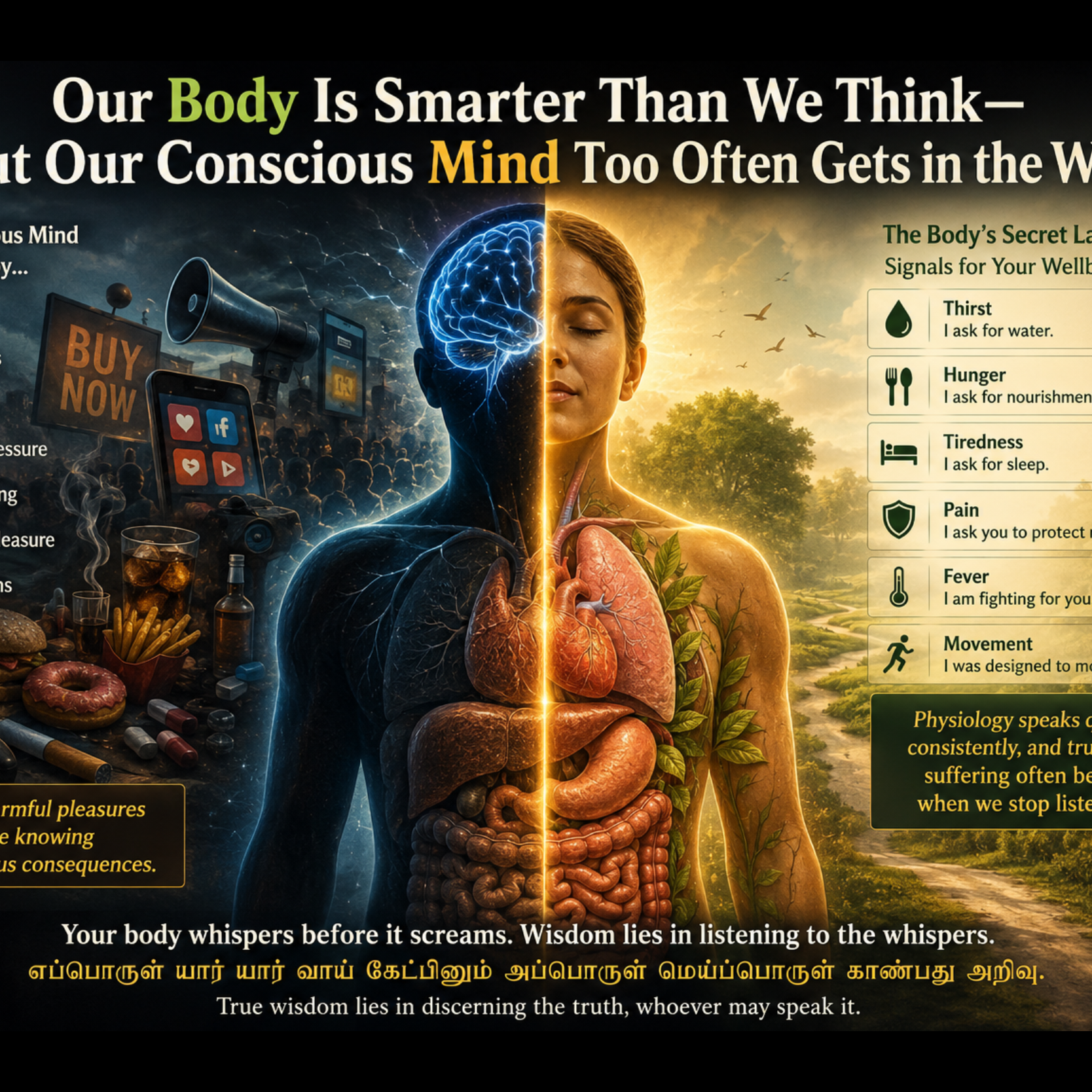 Our Body Is Smarter Than We Think — But Our Conscious Mind Is Not.  Too Often the Conscious Mind Gets in the Way  episode artwork