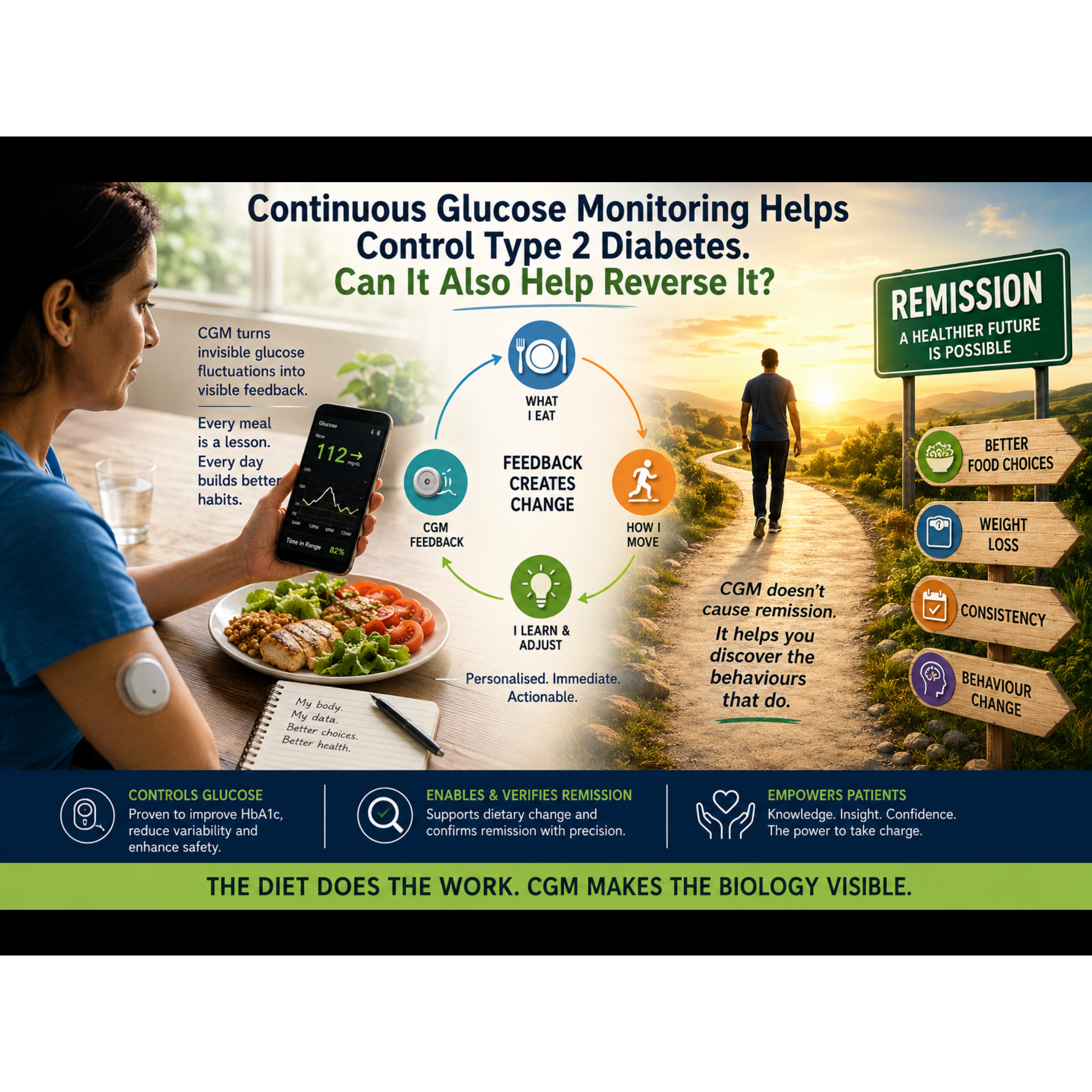 Continuous Glucose Monitoring Helps Control Type 2 Diabetes. Can It Also Help Reverse It? episode artwork