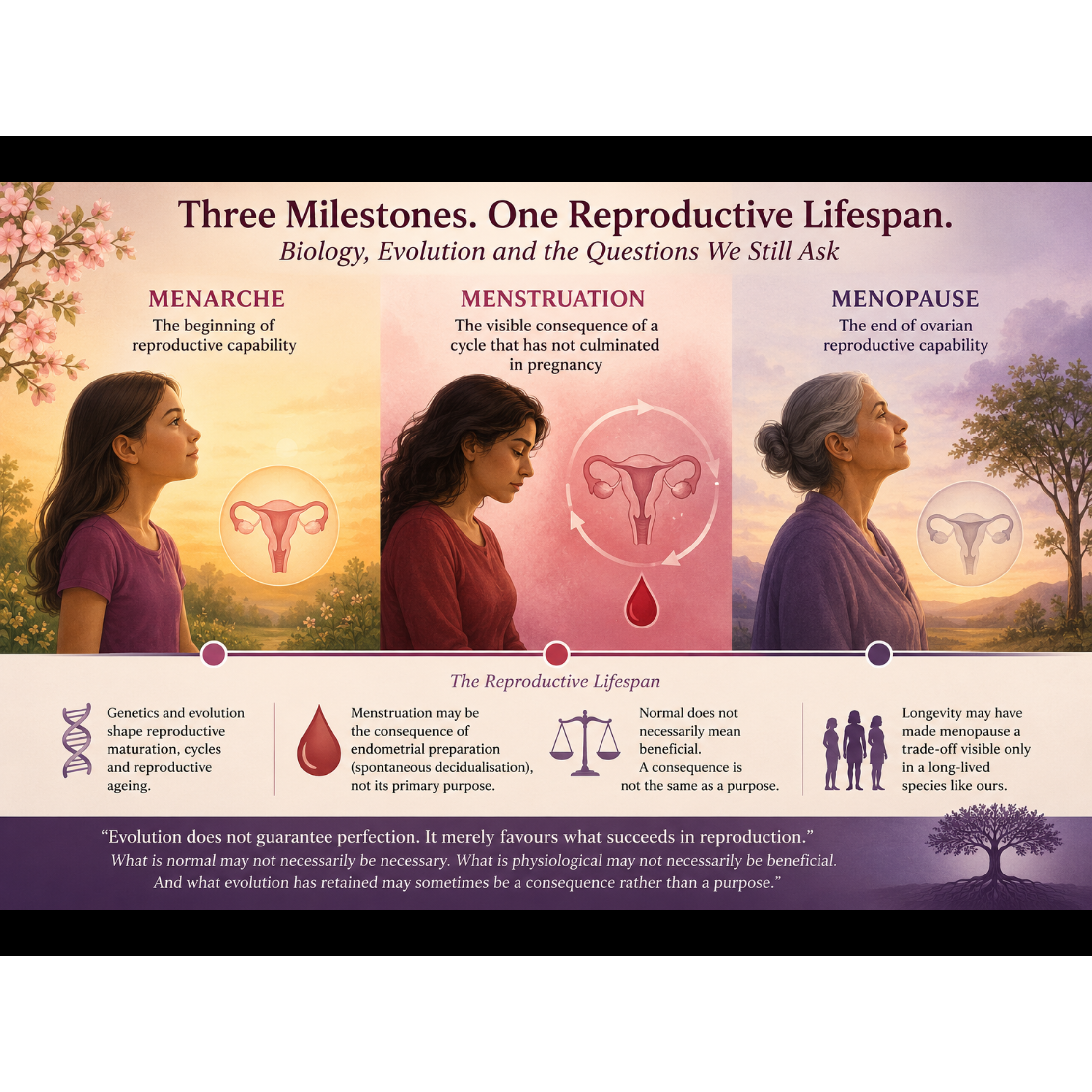 Menarche, Menstruation and Menopause: Are We Mistaking Consequences for Physiology? episode artwork