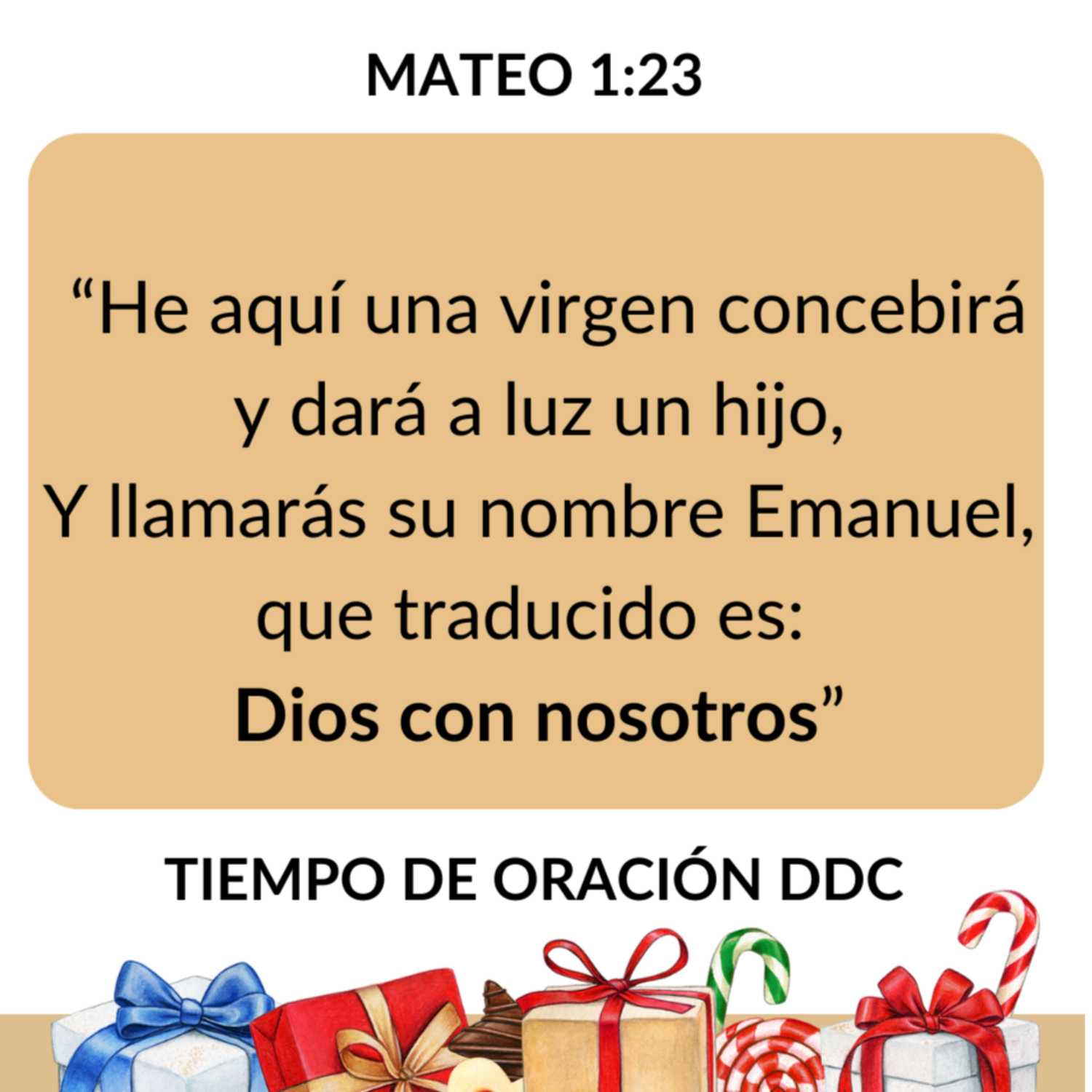Tiempo de Oración DdC
