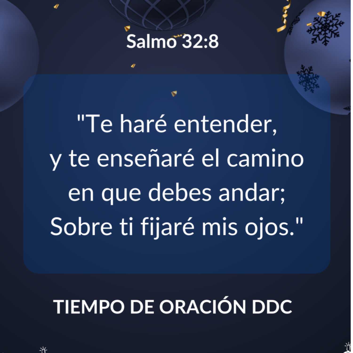 Tiempo de Oración DdC