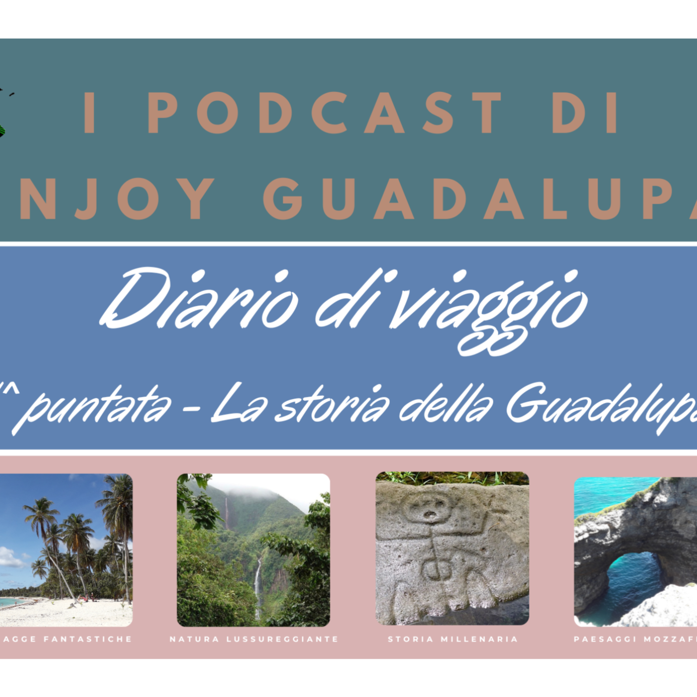 Diario di viaggio alla Guadalupa - 1^ puntata: La storia della Guadalupa episode artwork