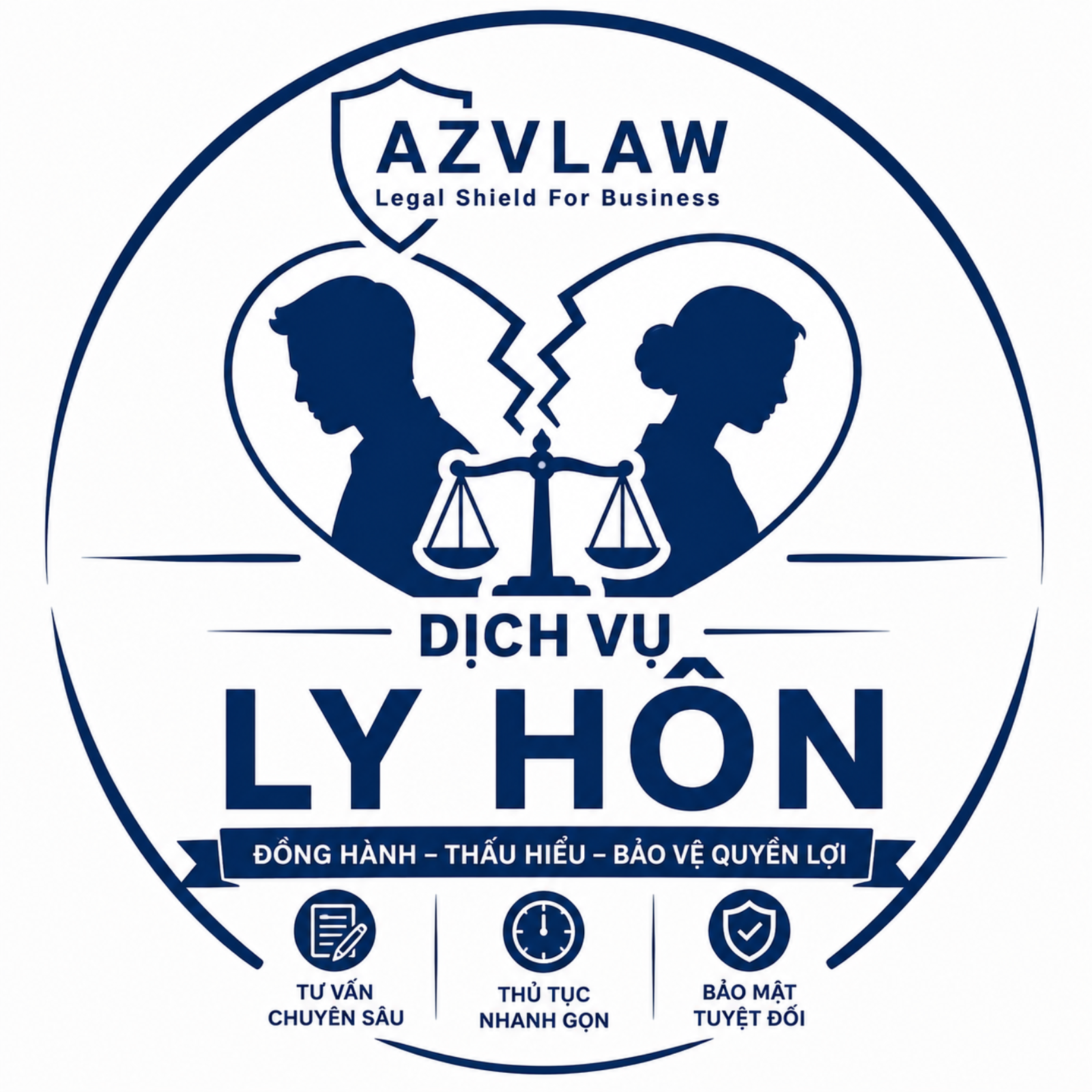 Dịch vụ ly hôn trọn gói - AZVLAW podcast artwork