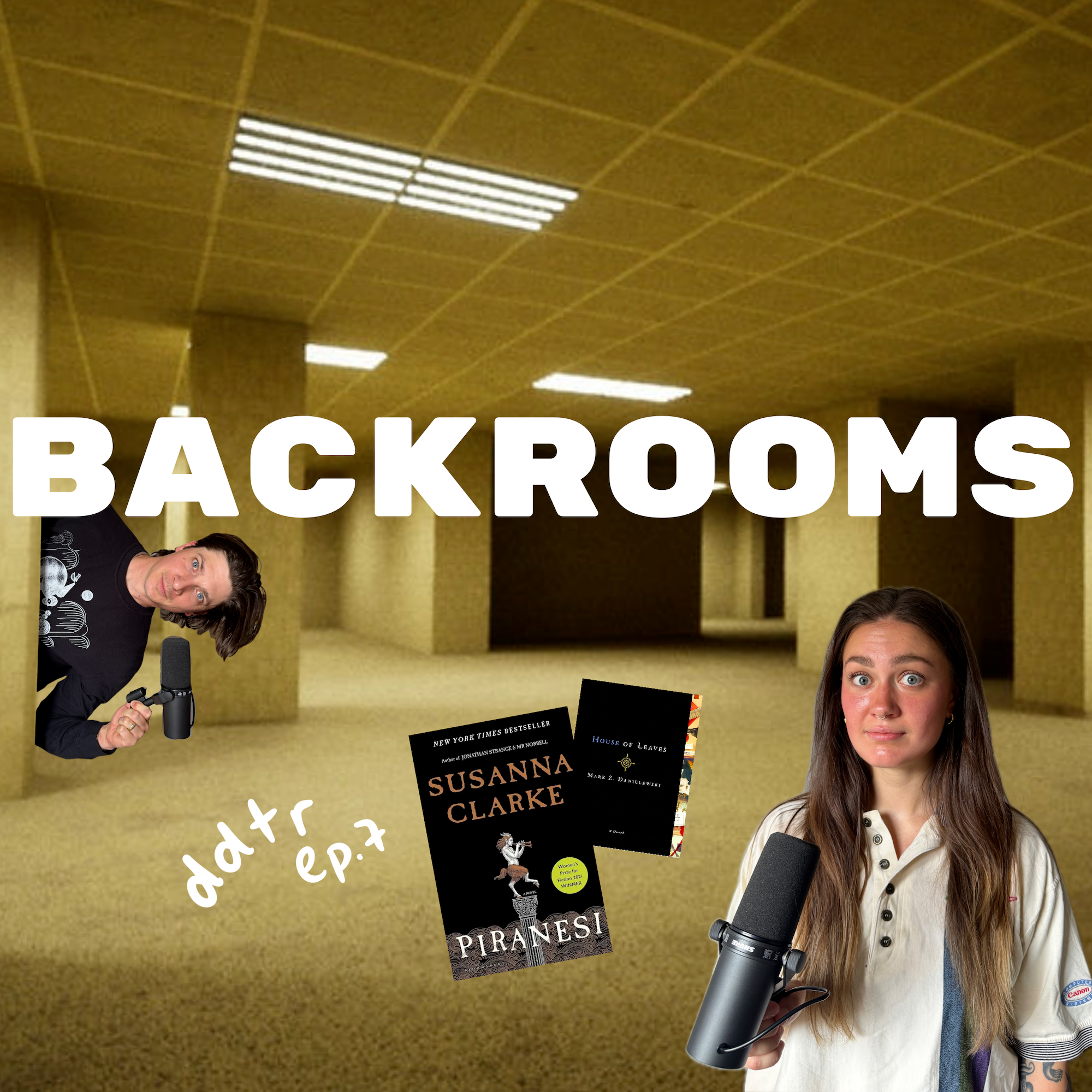 Backrooms and Piranesi🛋️ episode artwork