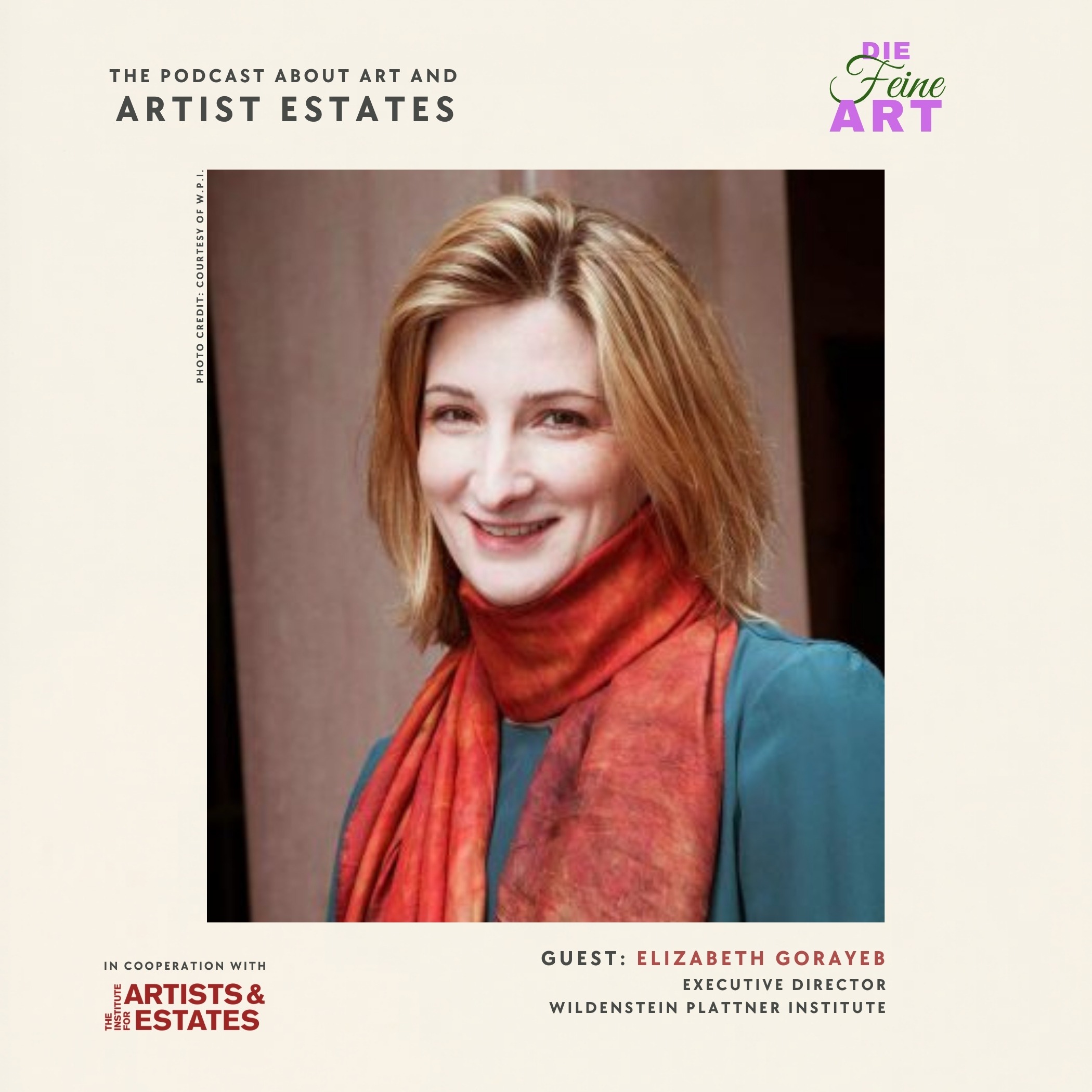 Kunst & Werkverzeichnis – Institute for Artists & Estates mit Elizabeth Gorayeb (engl.) episode artwork