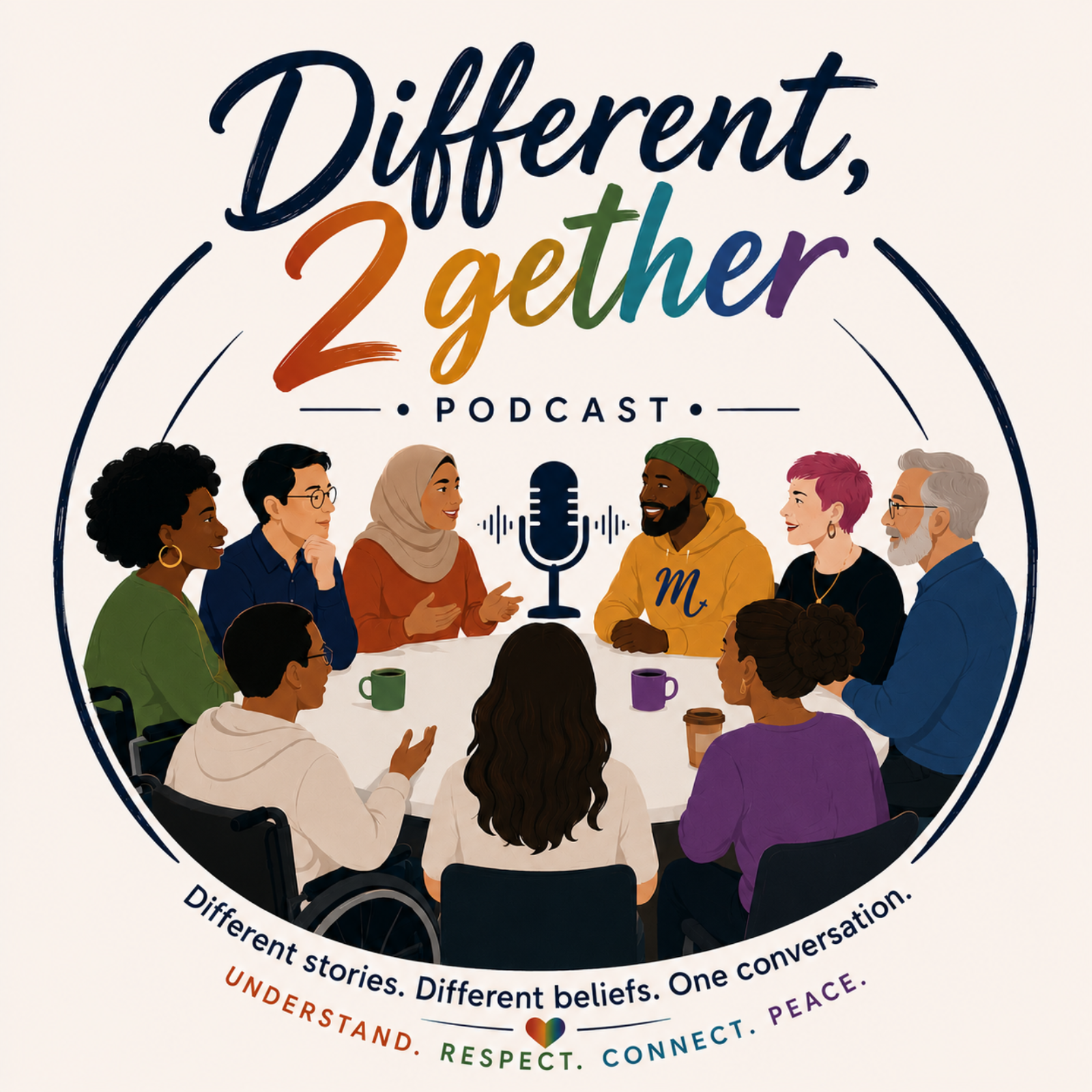 Different, 2gether podcast artwork