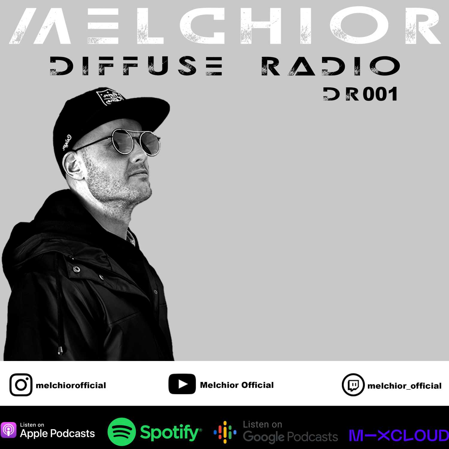 Diffuse Radio 001 | Melchior LIVE at HAL25 'GEEN RADIO' 15-08-2020 - The Netherlands