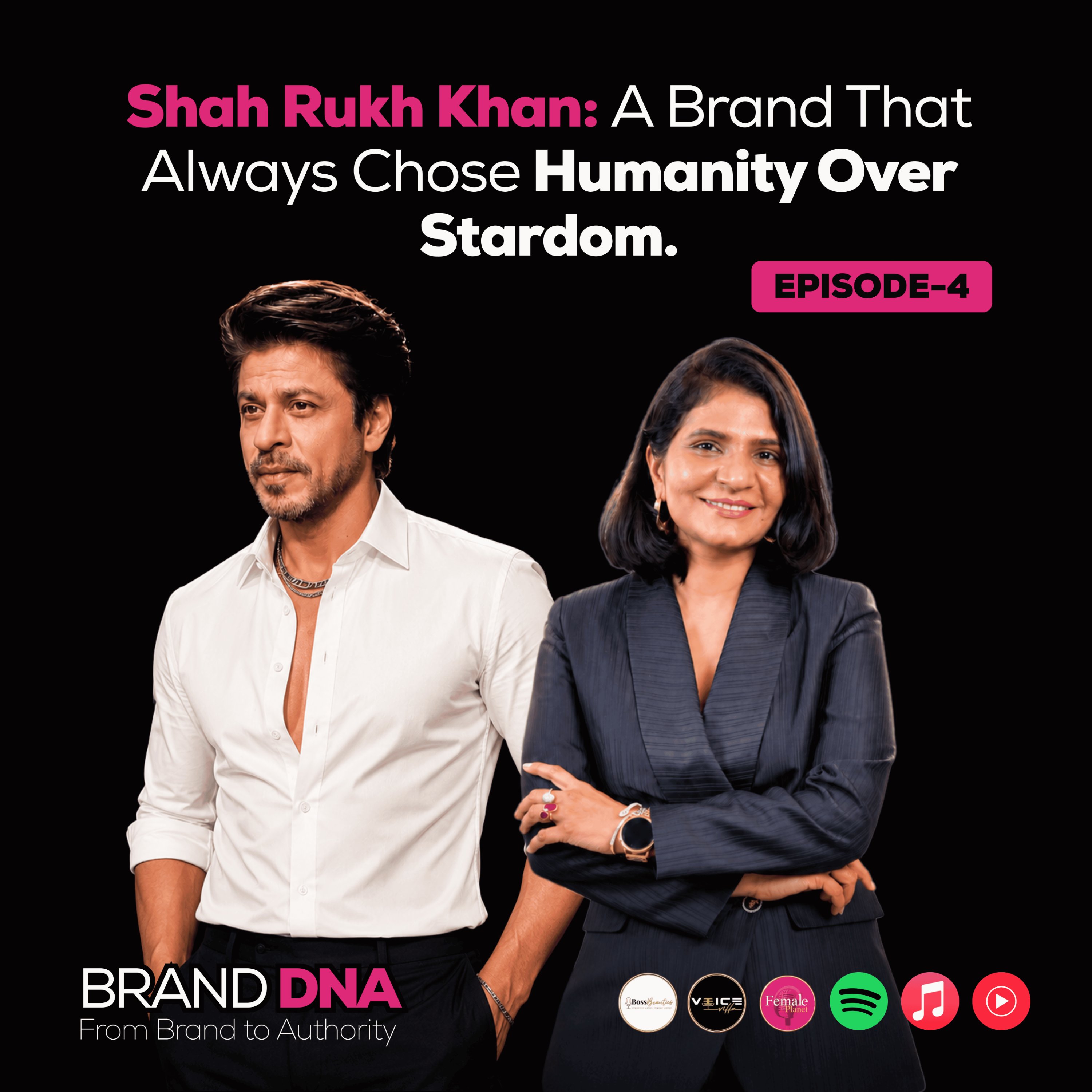 Shah Rukh Khan: A Brand That Always Chose Humanity Over Stardom. episode artwork
