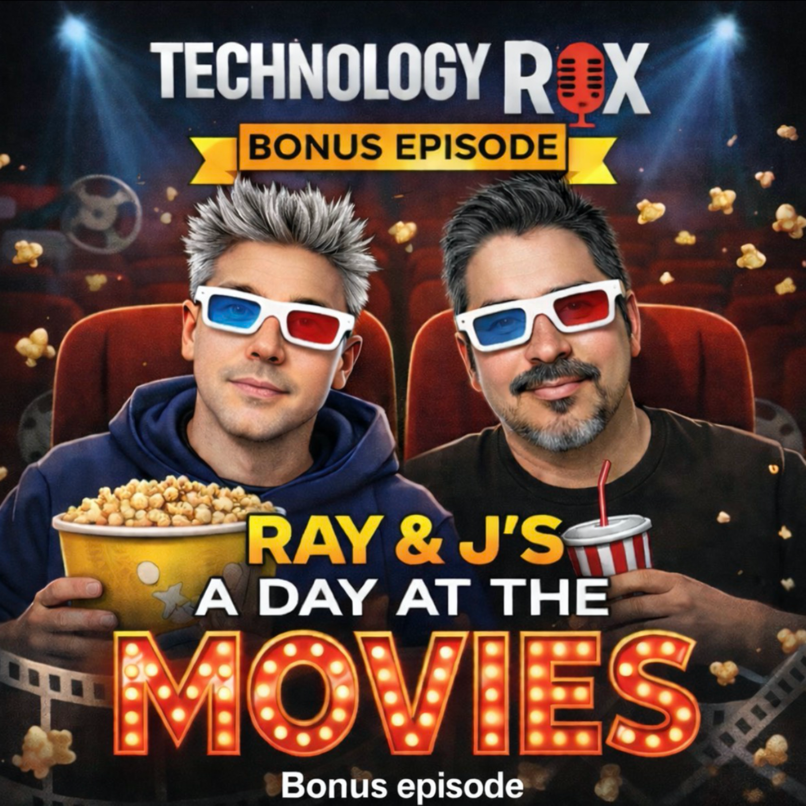 Ray and J's a day at the movies!  ( Everyone loves a Sequel "