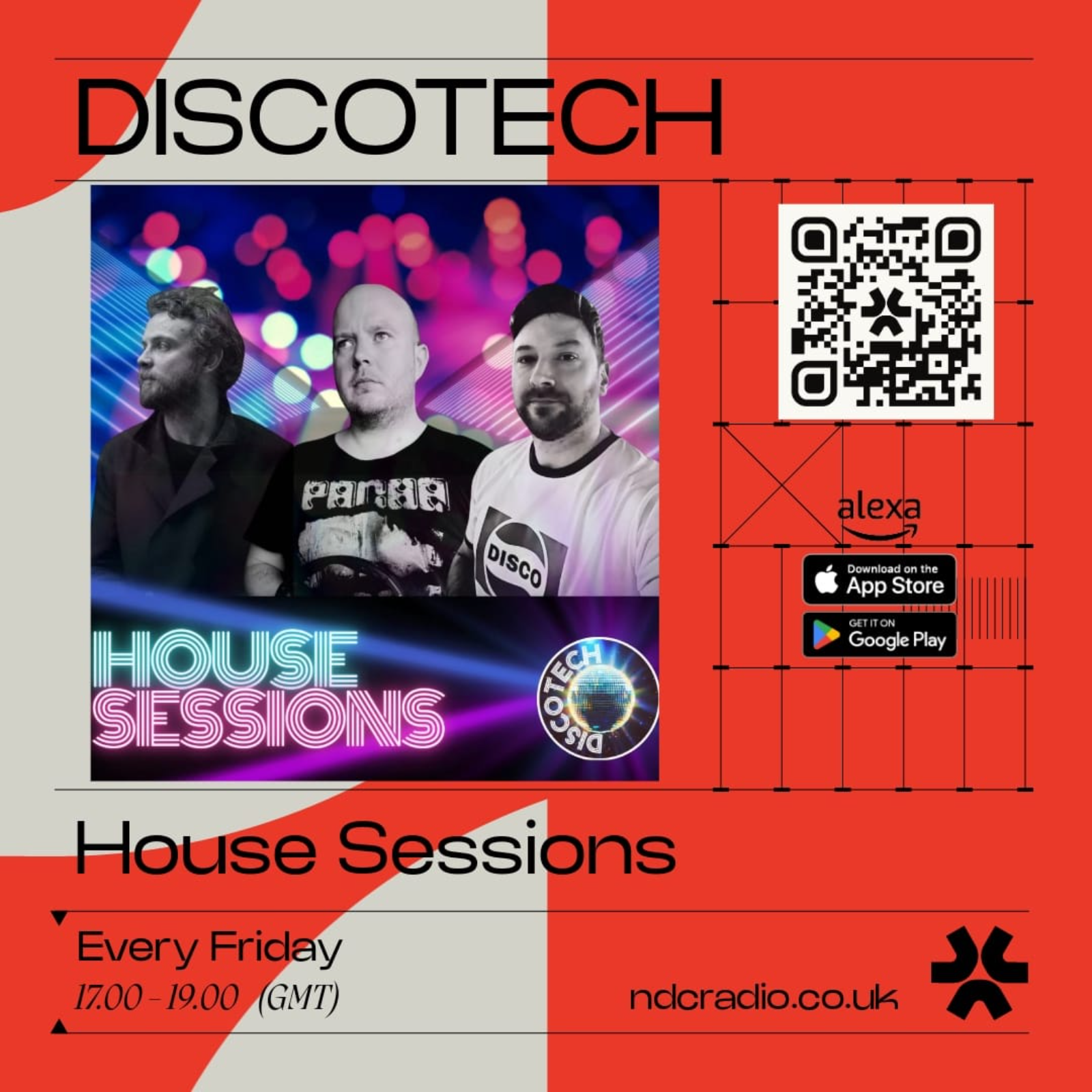 NDC Radio | DiscoTech House Sessions 14 August 2026 episode artwork