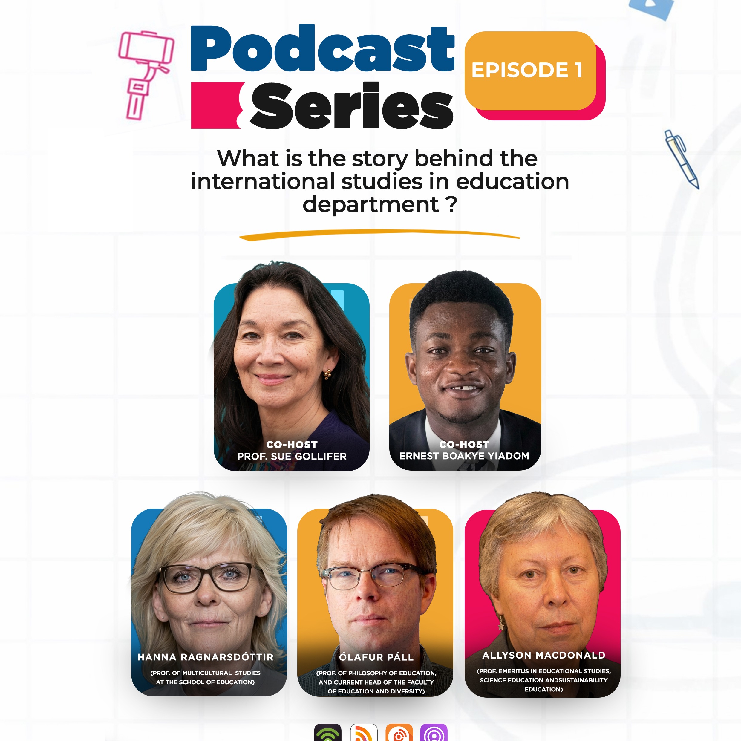 What is the story behind the department of international studies in education? episode artwork